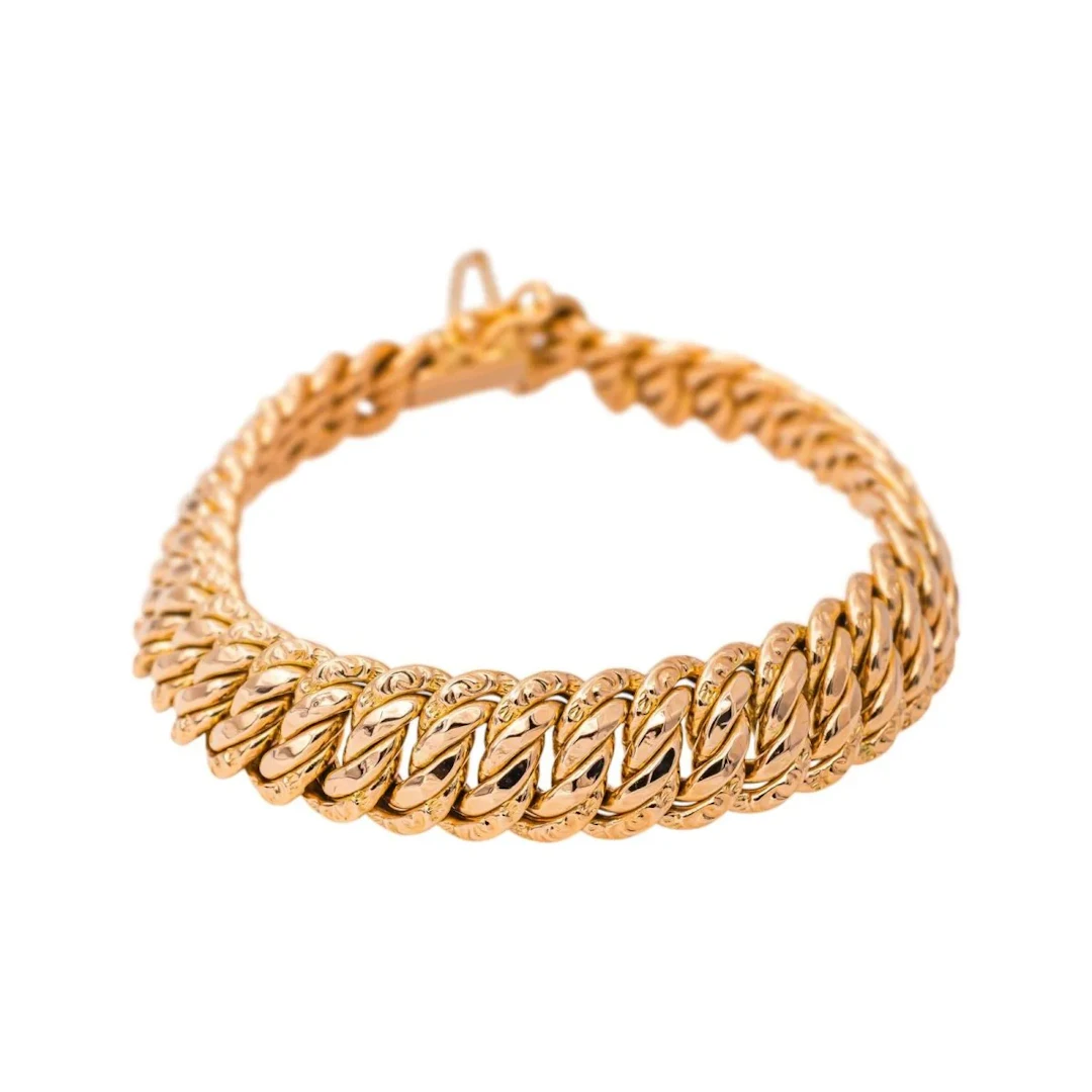 Rose Gold American Link Bracelet