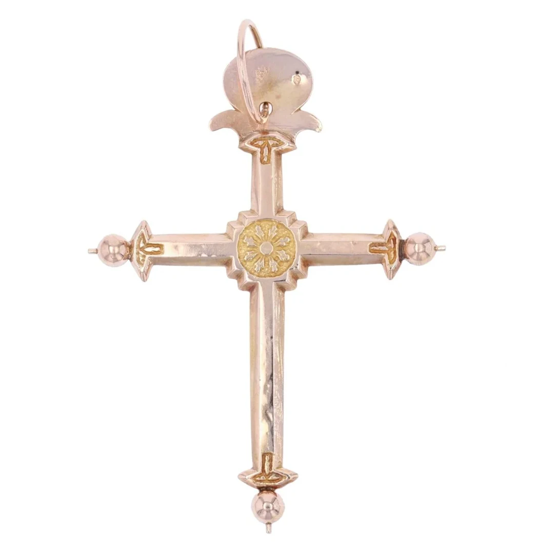 Pendentif en or rose