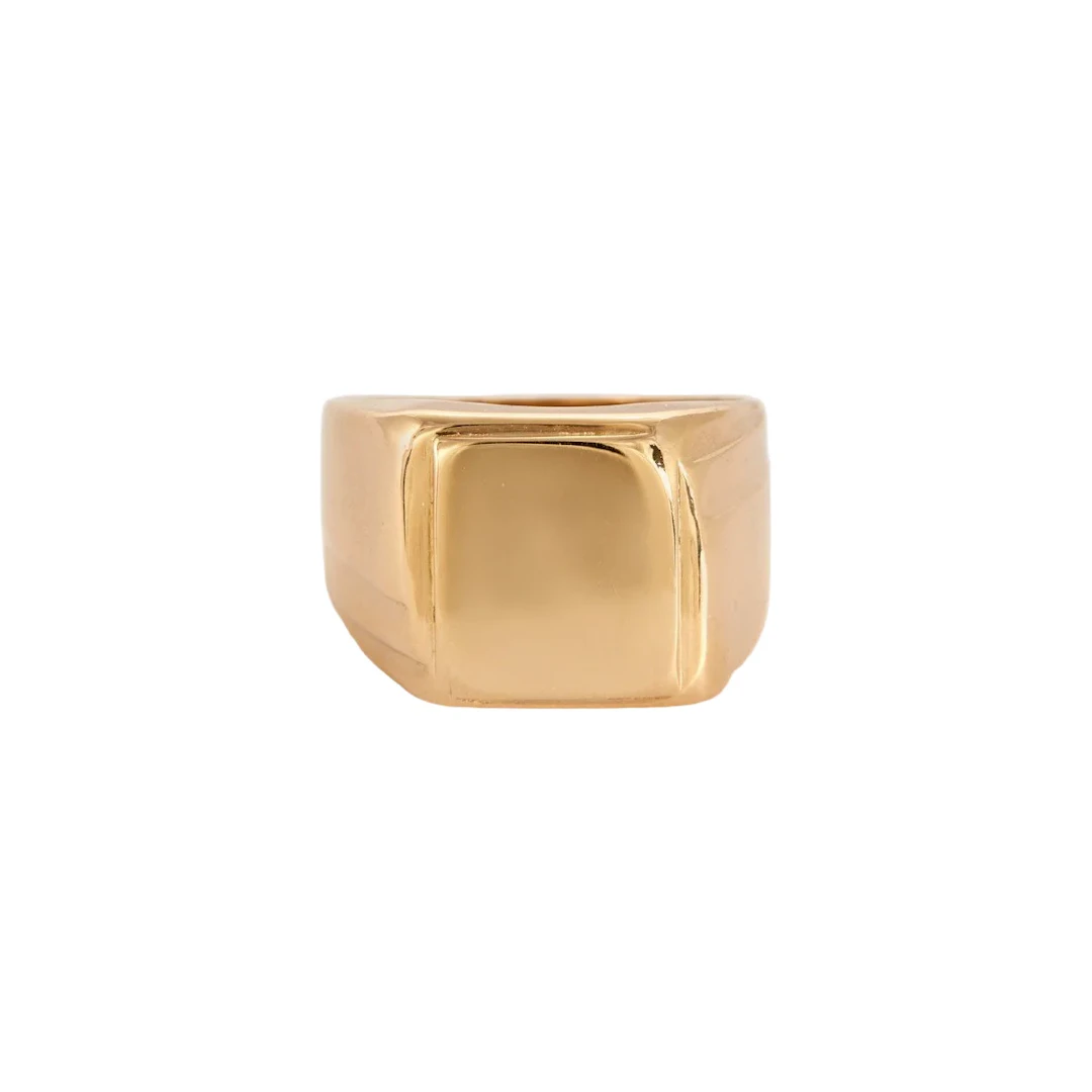 Ring Tank in yellow gold