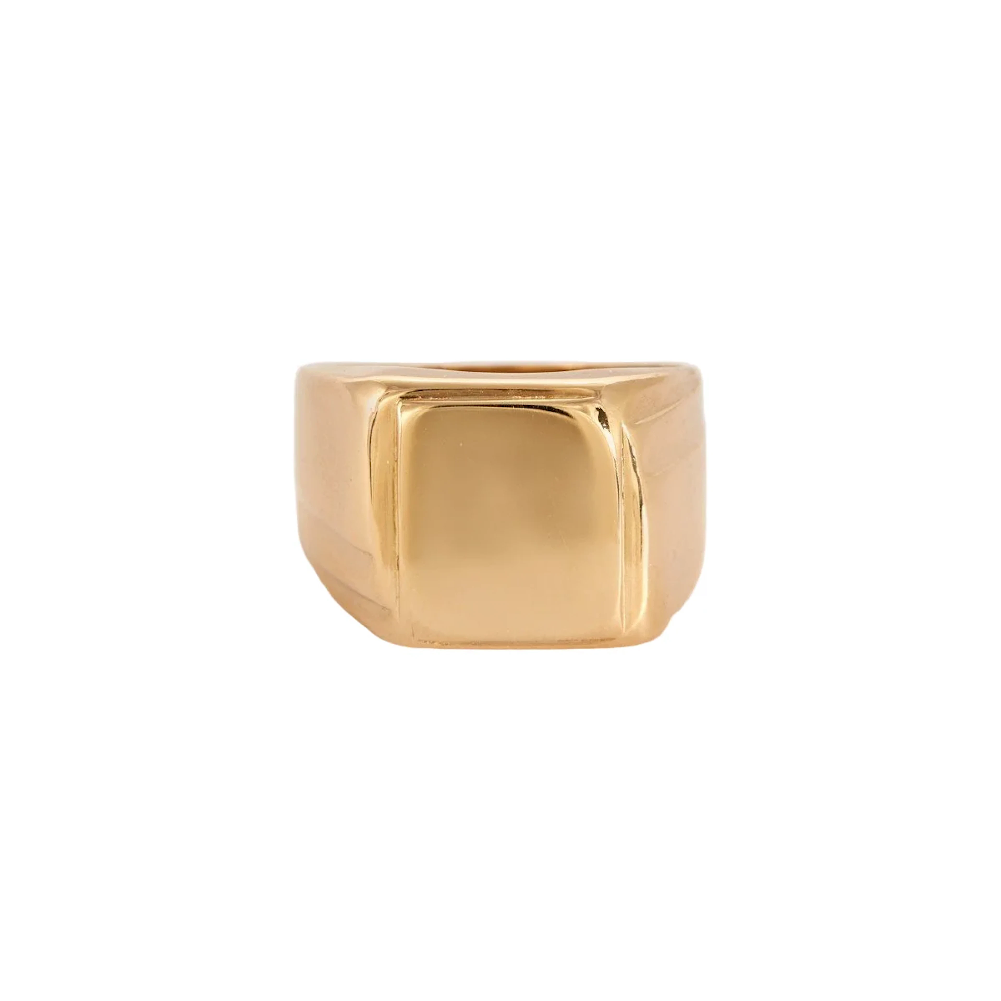 Ring Tank in yellow gold