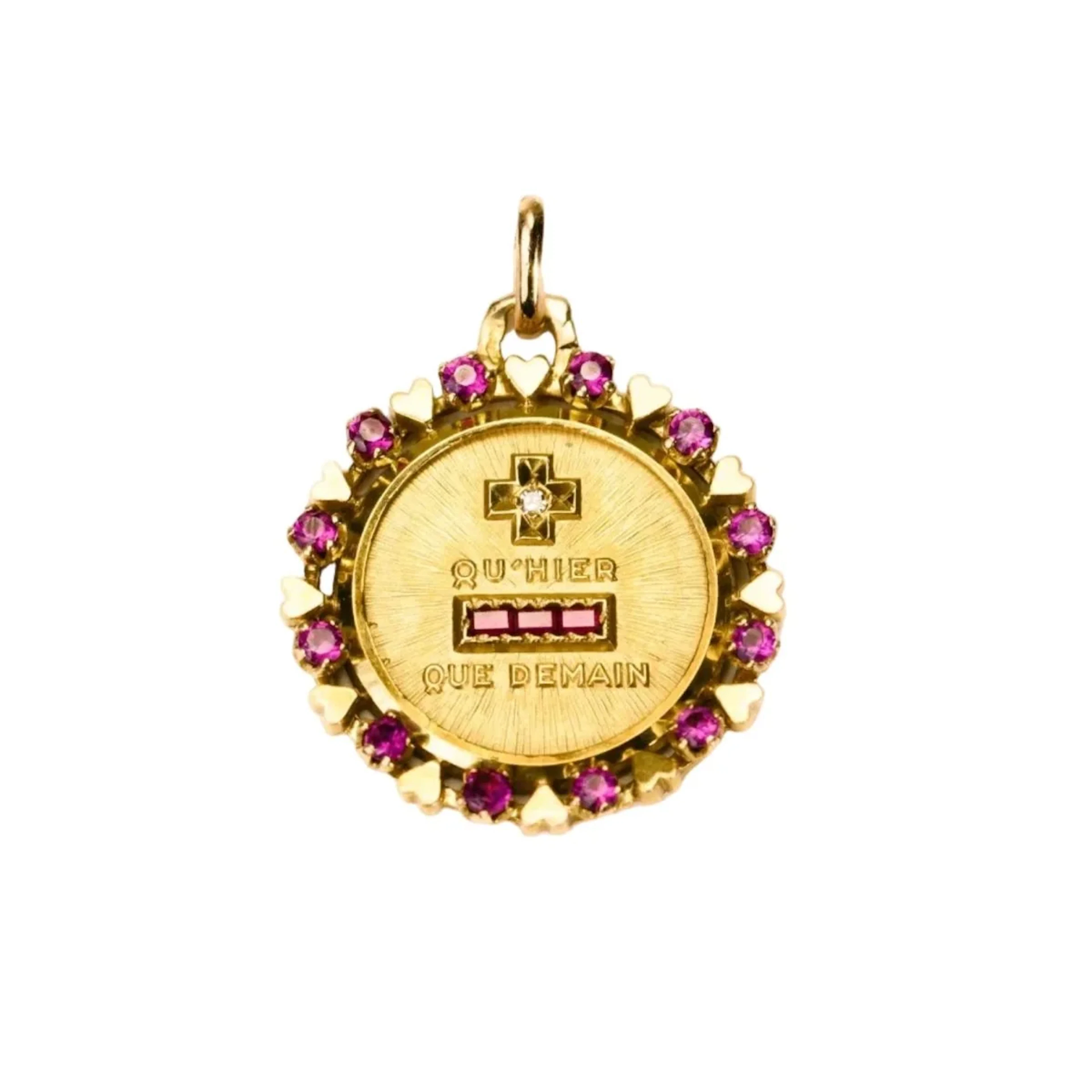 AUGIS "More Than Yesterday—More Than Tomorrow" Medal in yellow gold