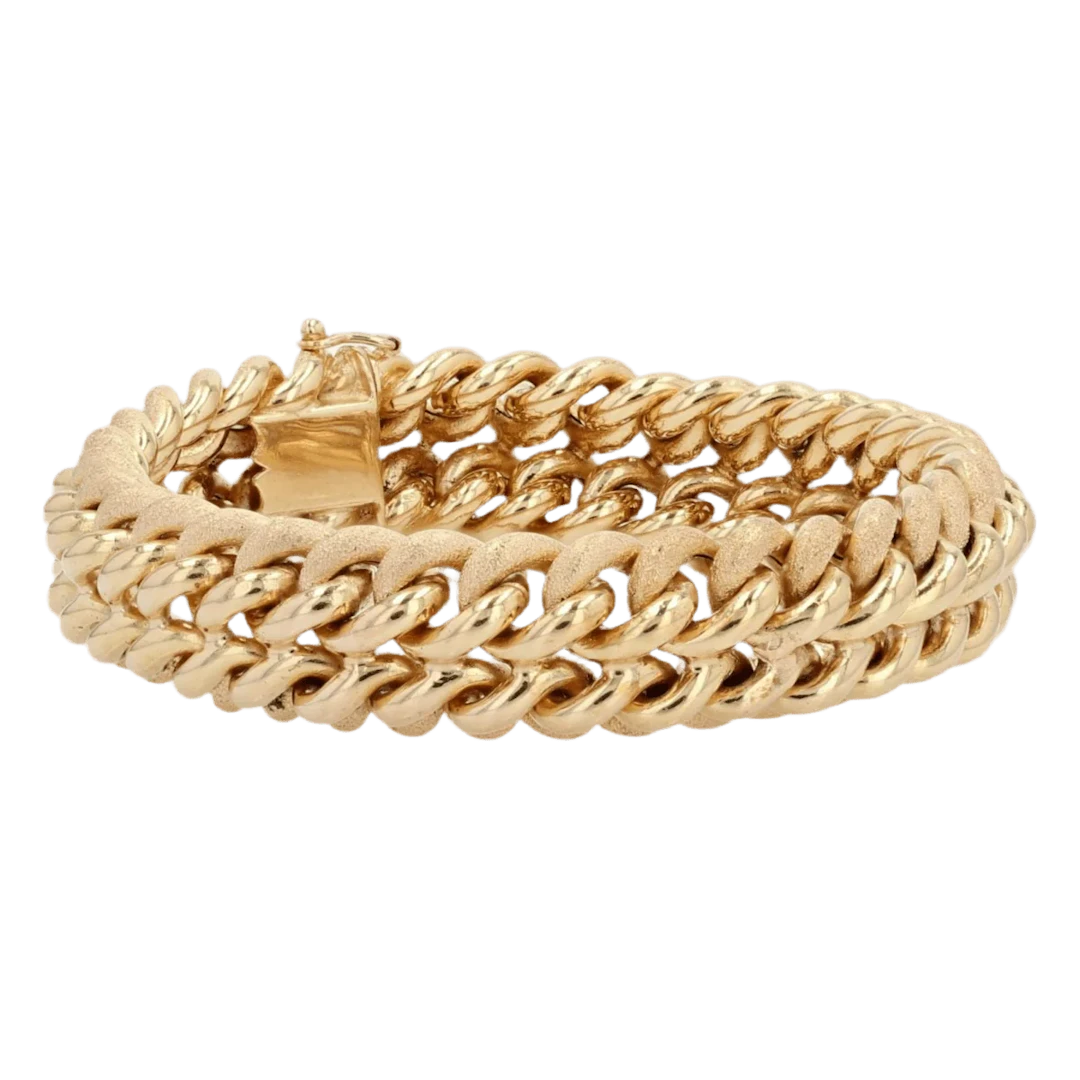 Bracelet Mesh yellow gold