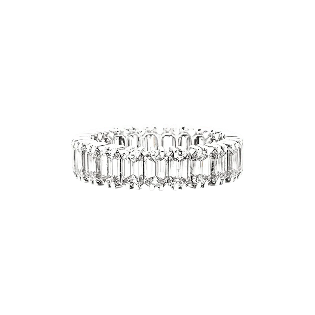 Platinum and Diamond Wedding band Ring