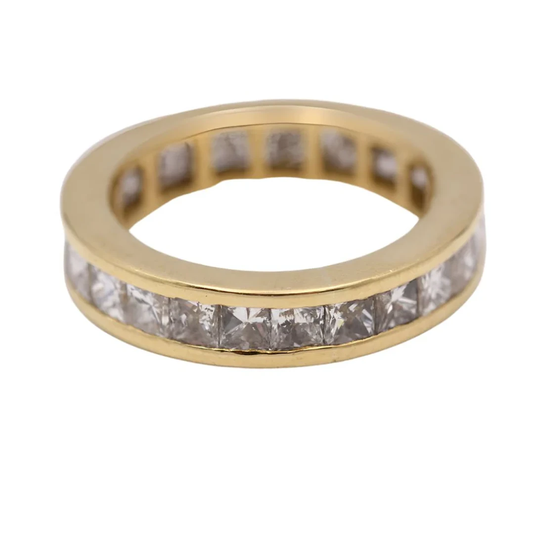 Ring Alliance in yellow gold and diamonds