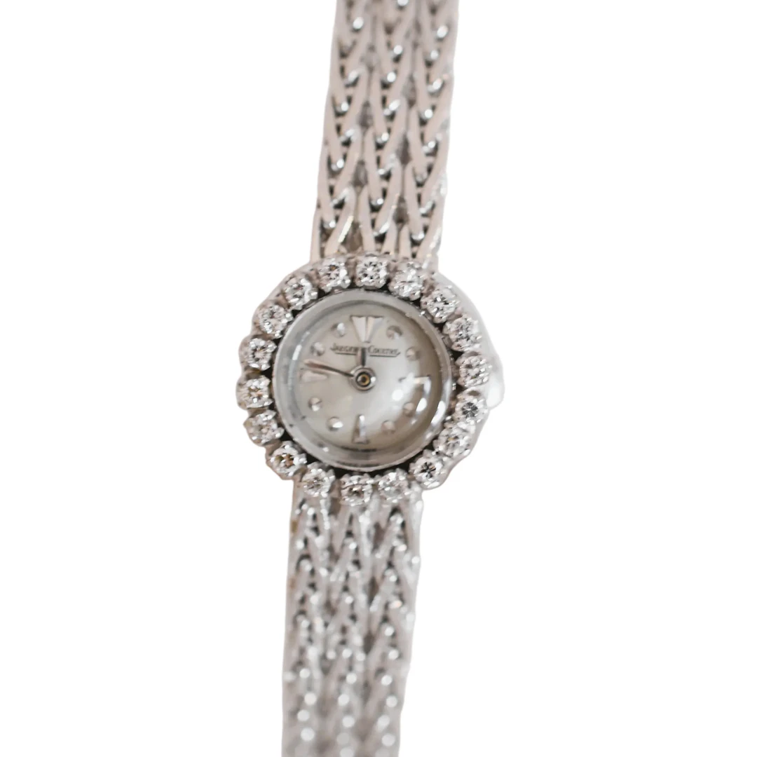 Jaeger-LeCoultre lady, entirely white gold 18 carats & diamonds, circa 1960