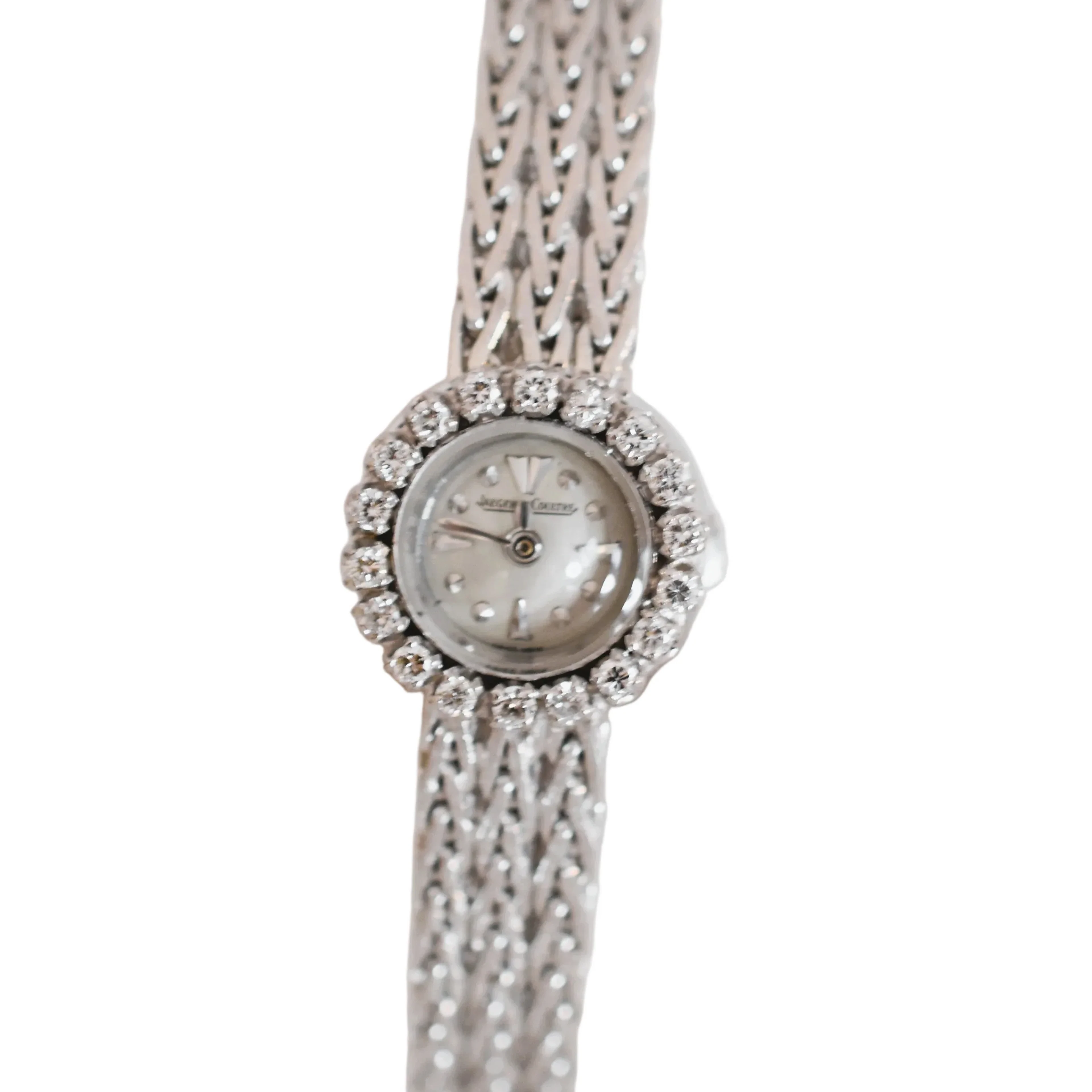 Jaeger-LeCoultre lady, entirely white gold 18 carats & diamonds, circa 1960