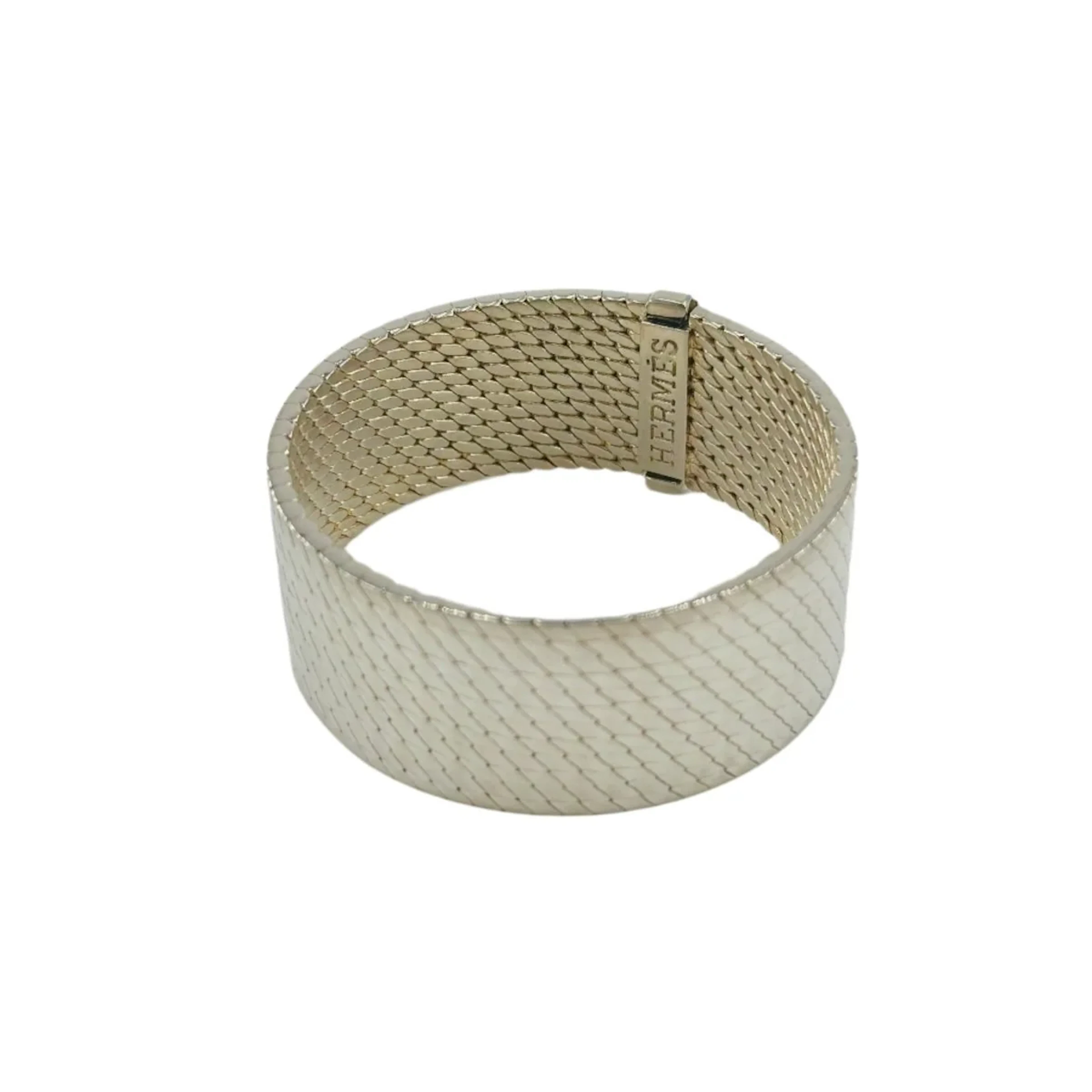 Bracelet Manchette HERMÈS en argent