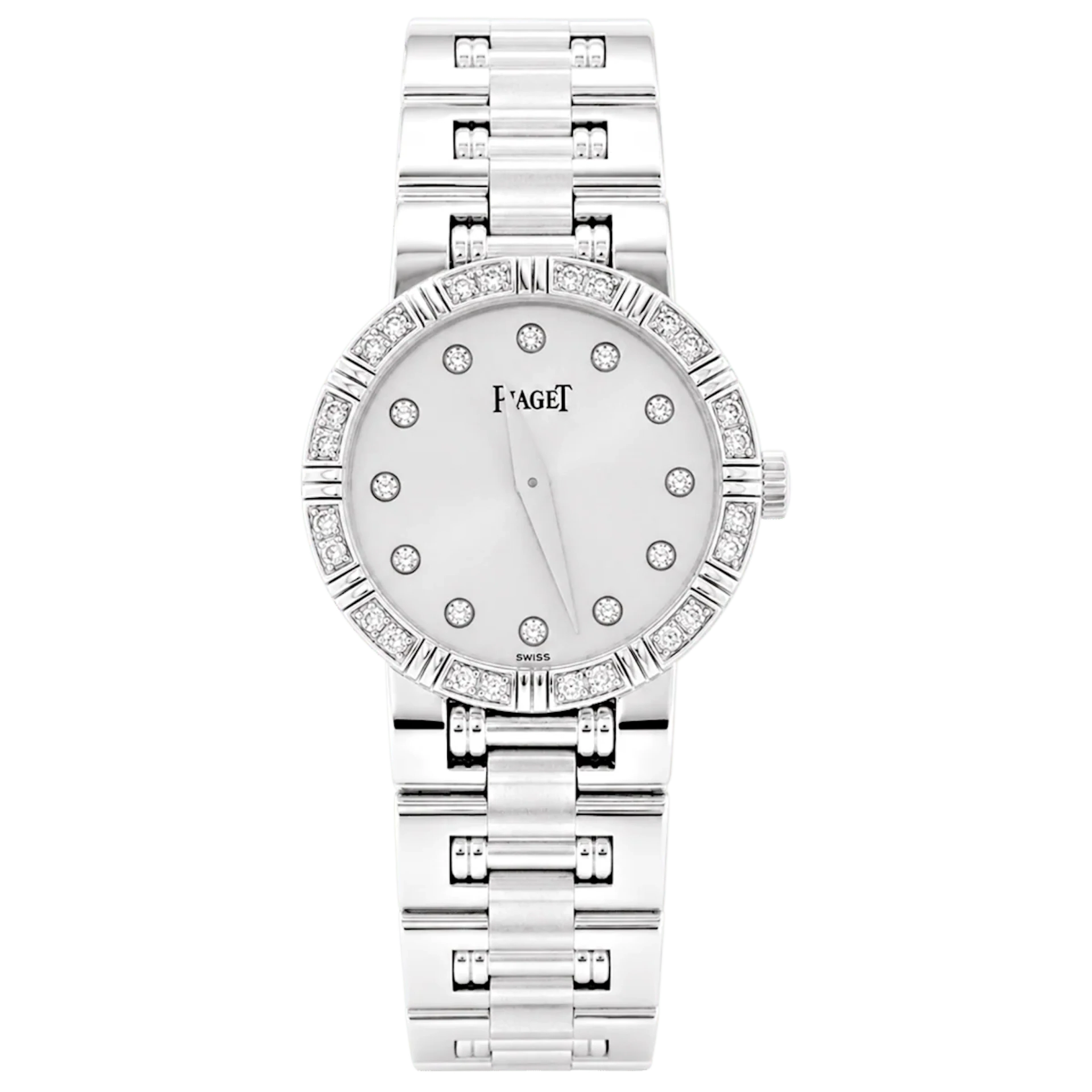 Montre PIAGET "Dancer" en or blanc et diamants