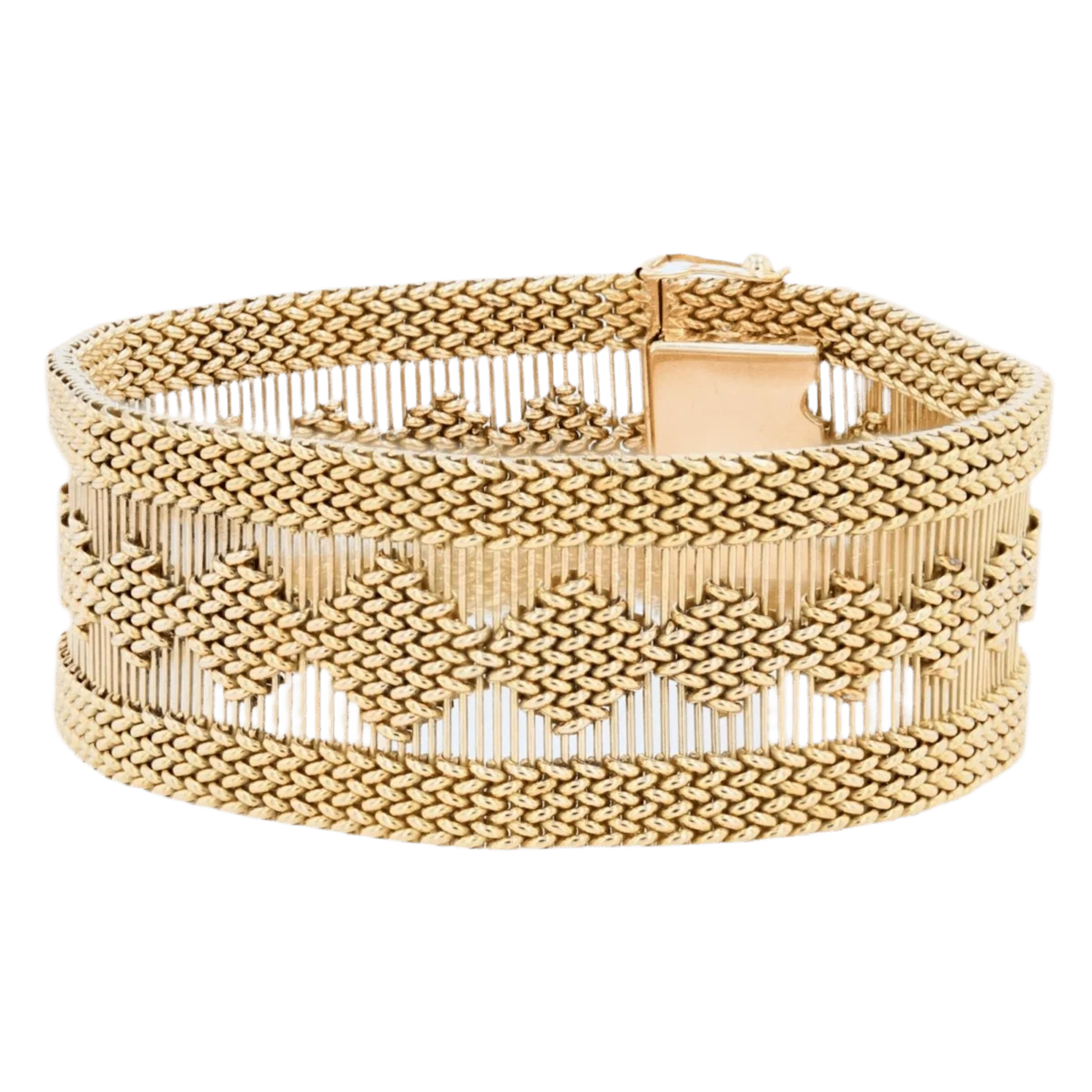 Bracelet Flexible in yellow gold