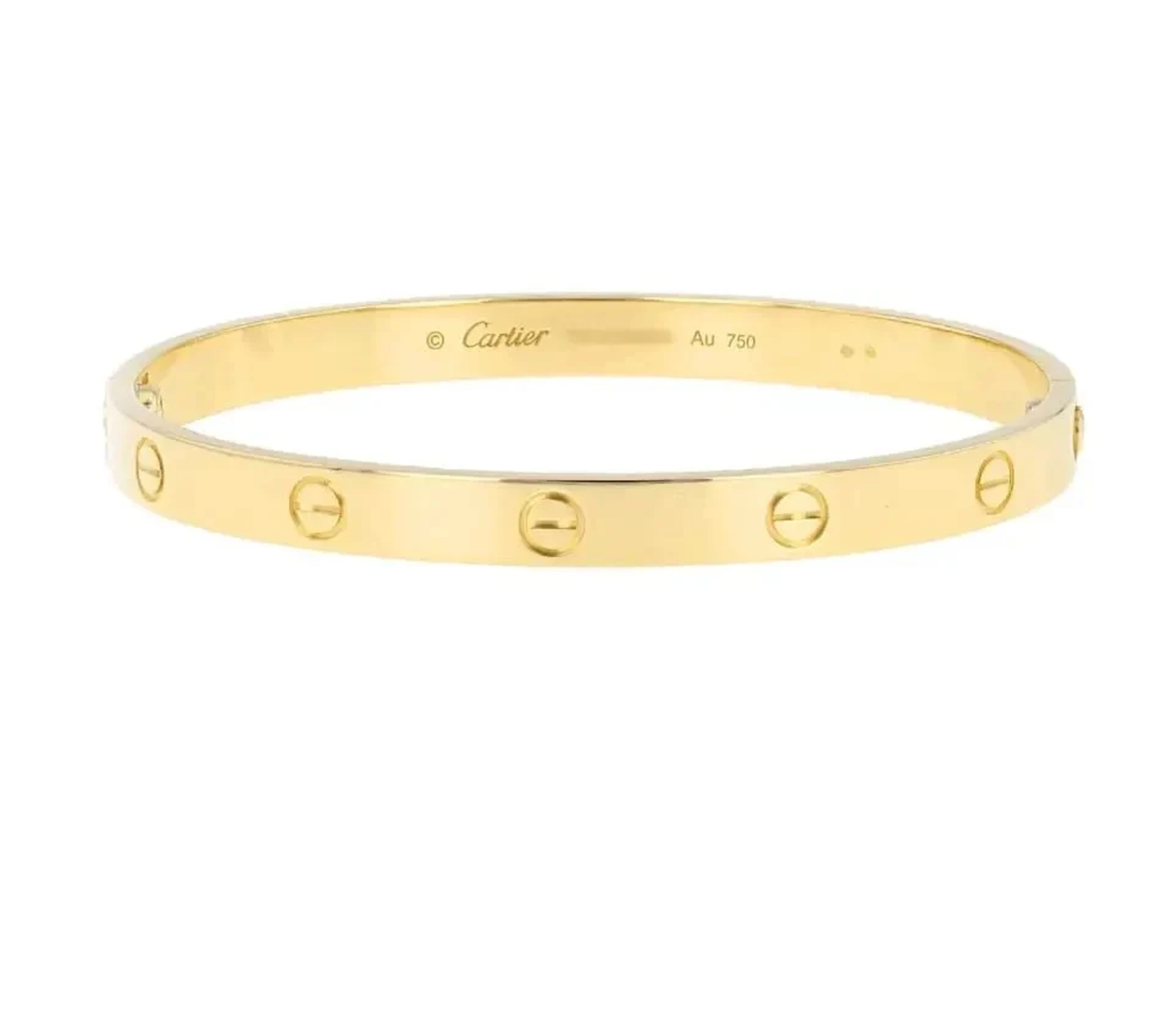 CARTIER Love Bracelet in Yellow gold