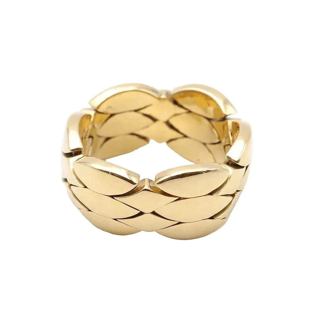 CARTIER Bandeau Ring in yellow gold