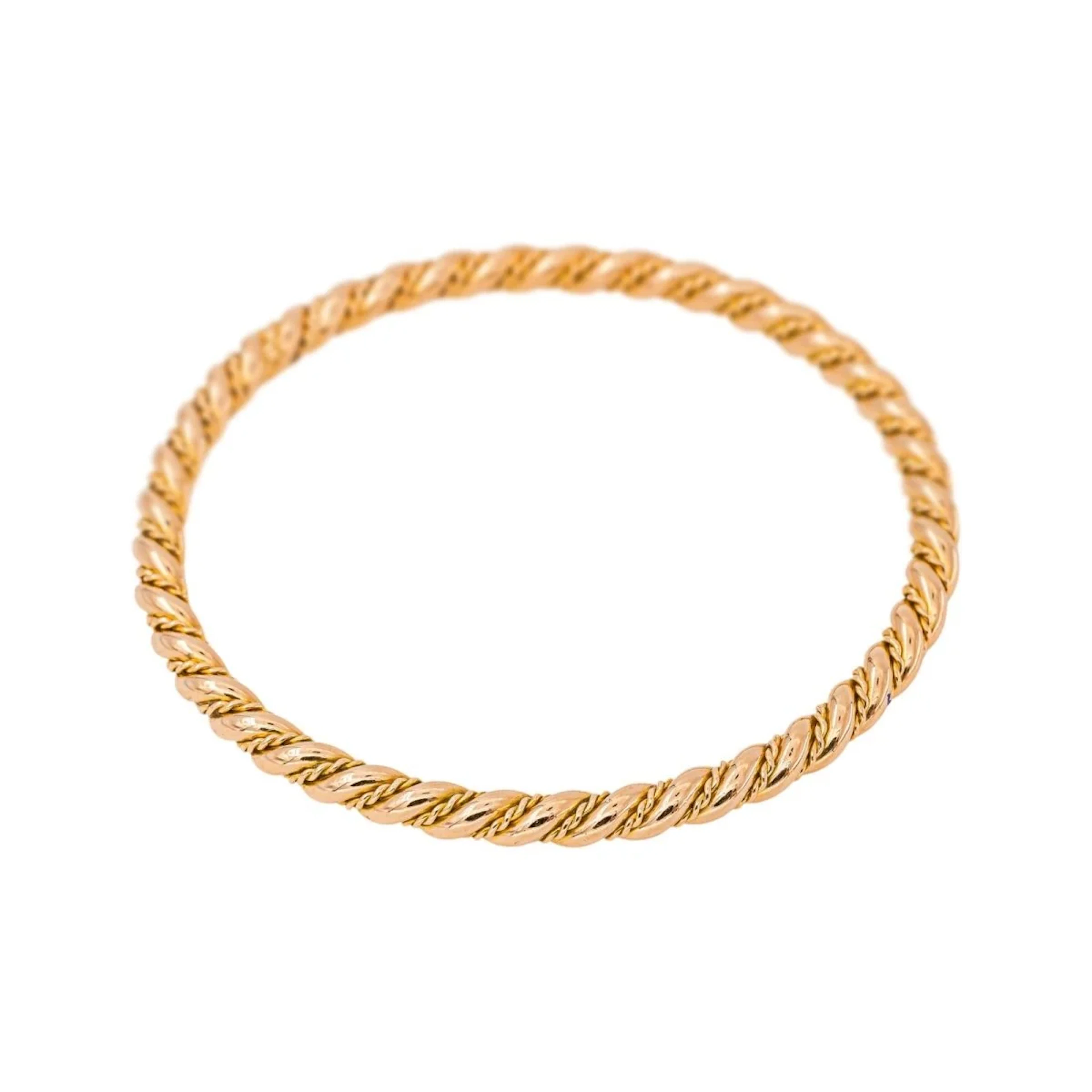 Rose Gold Bangle Bracelet