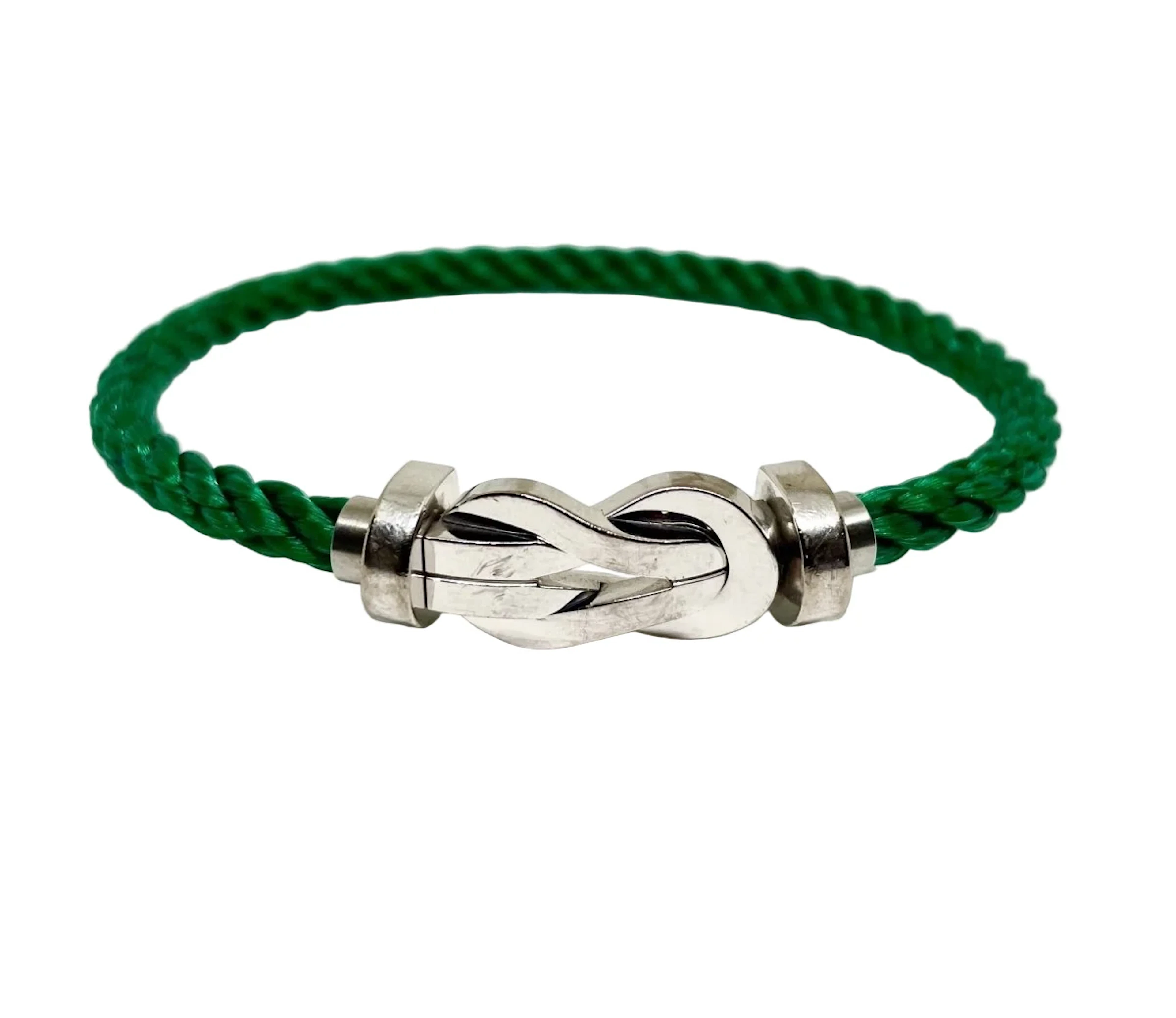 Bracelet Soft FRED "Infinite Chance" in white gold