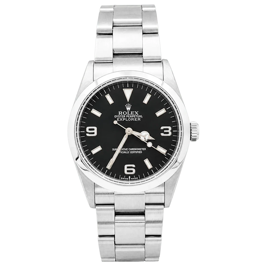 ROLEX "Oyster Perpetual Explorer" Steel Watch