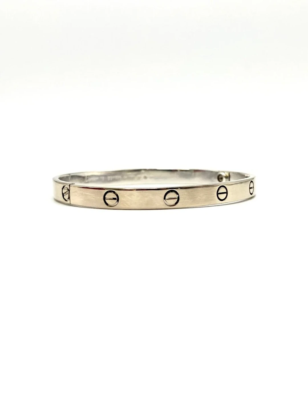 Bracelet Jonc CARTIER "Love Classique" en or blanc