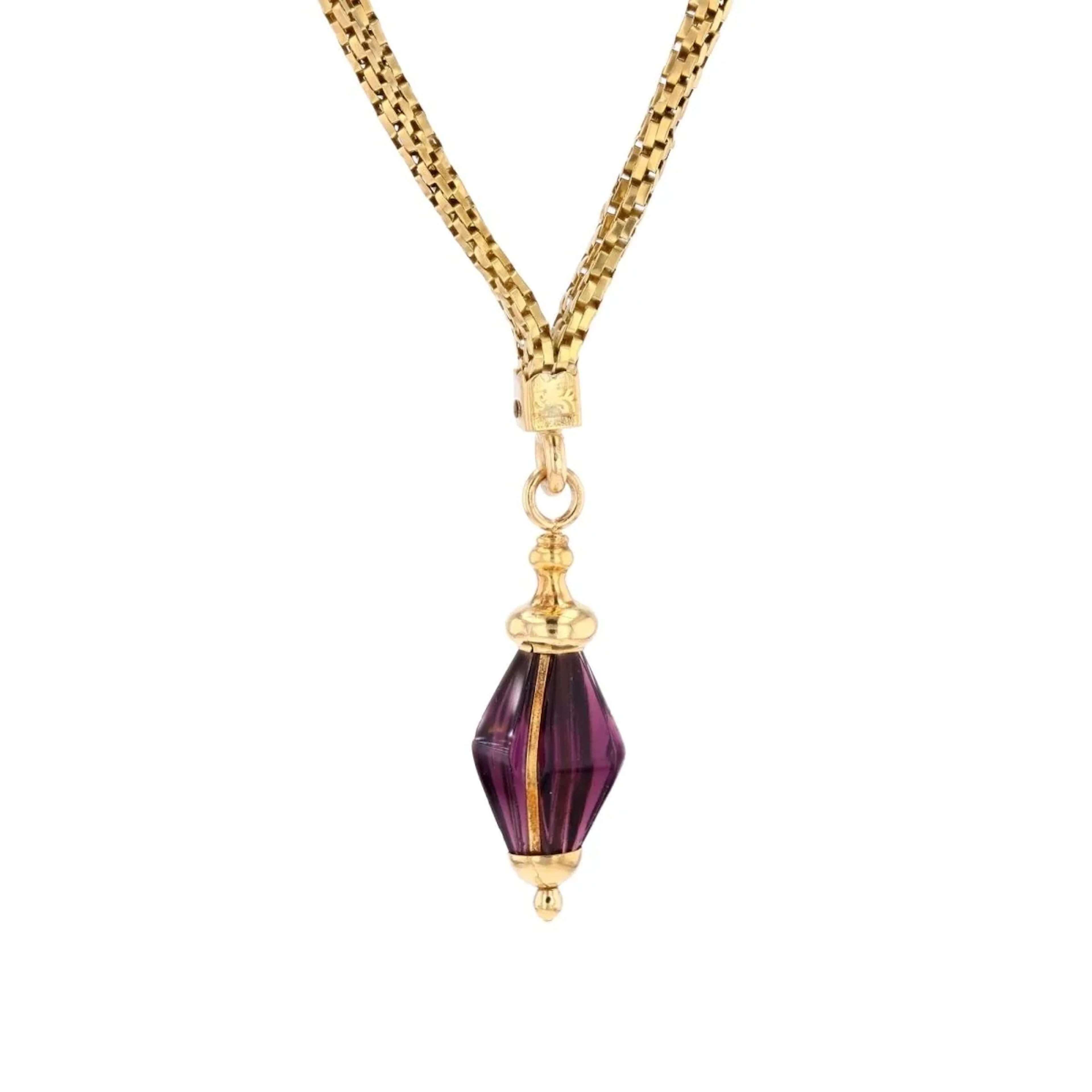 Collier Pendentif en or jaune