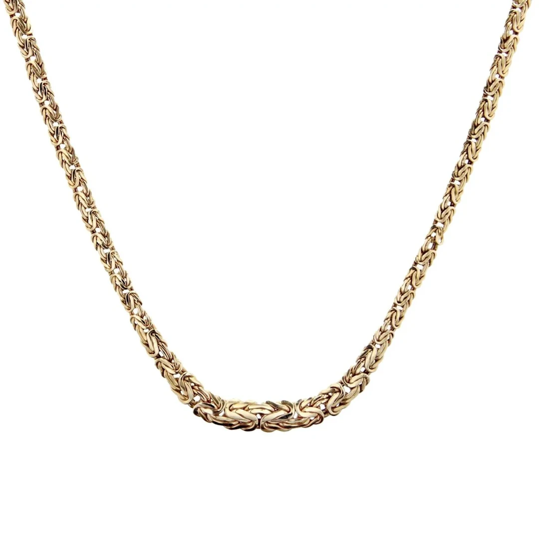 Yellow Gold Link Necklace