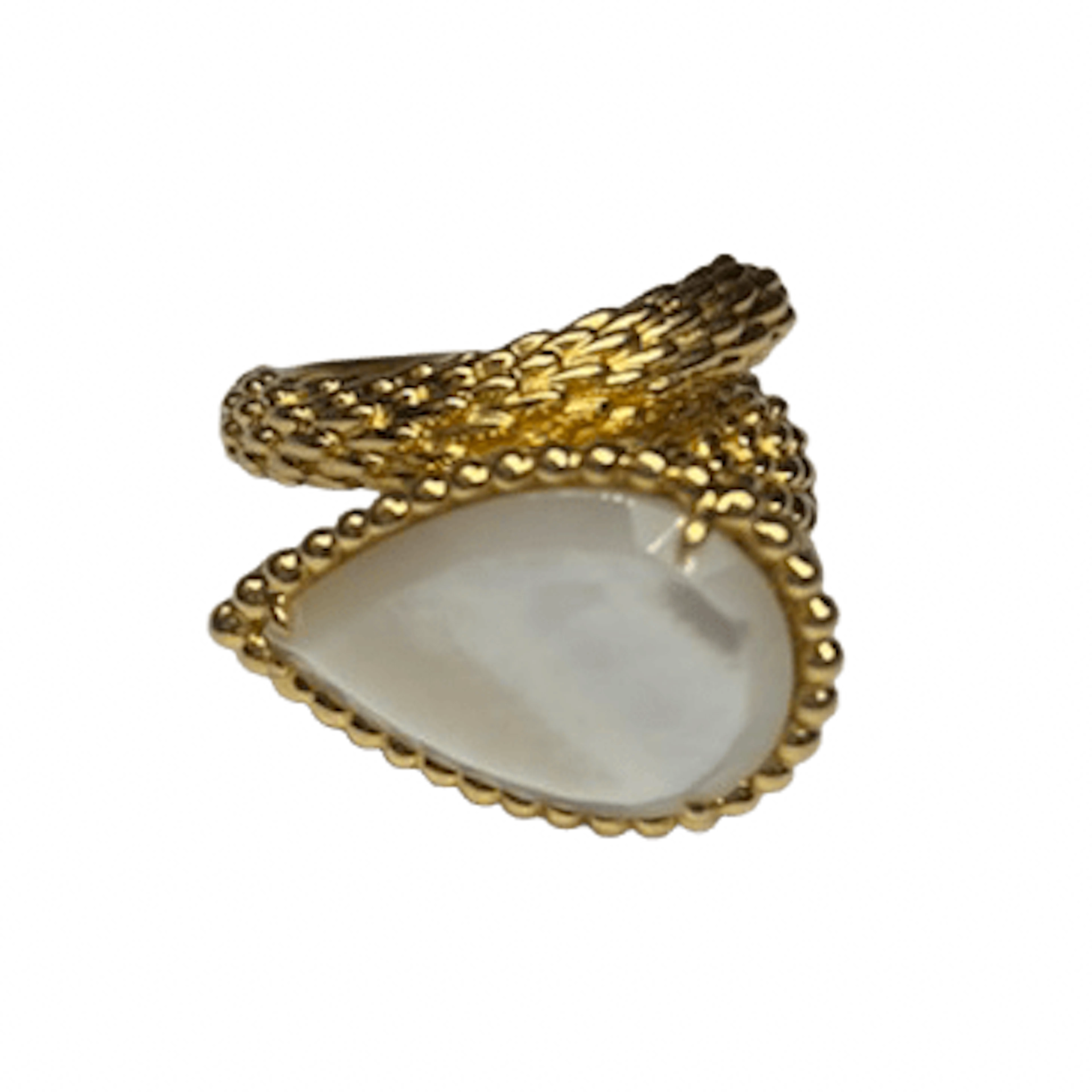 BOUCHERON "Serpent de Bohème" "Toi & Moi" Ring in yellow gold and