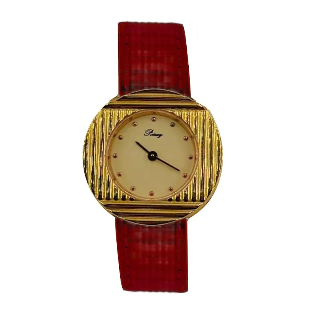 Watch POIRAY en yellow gold