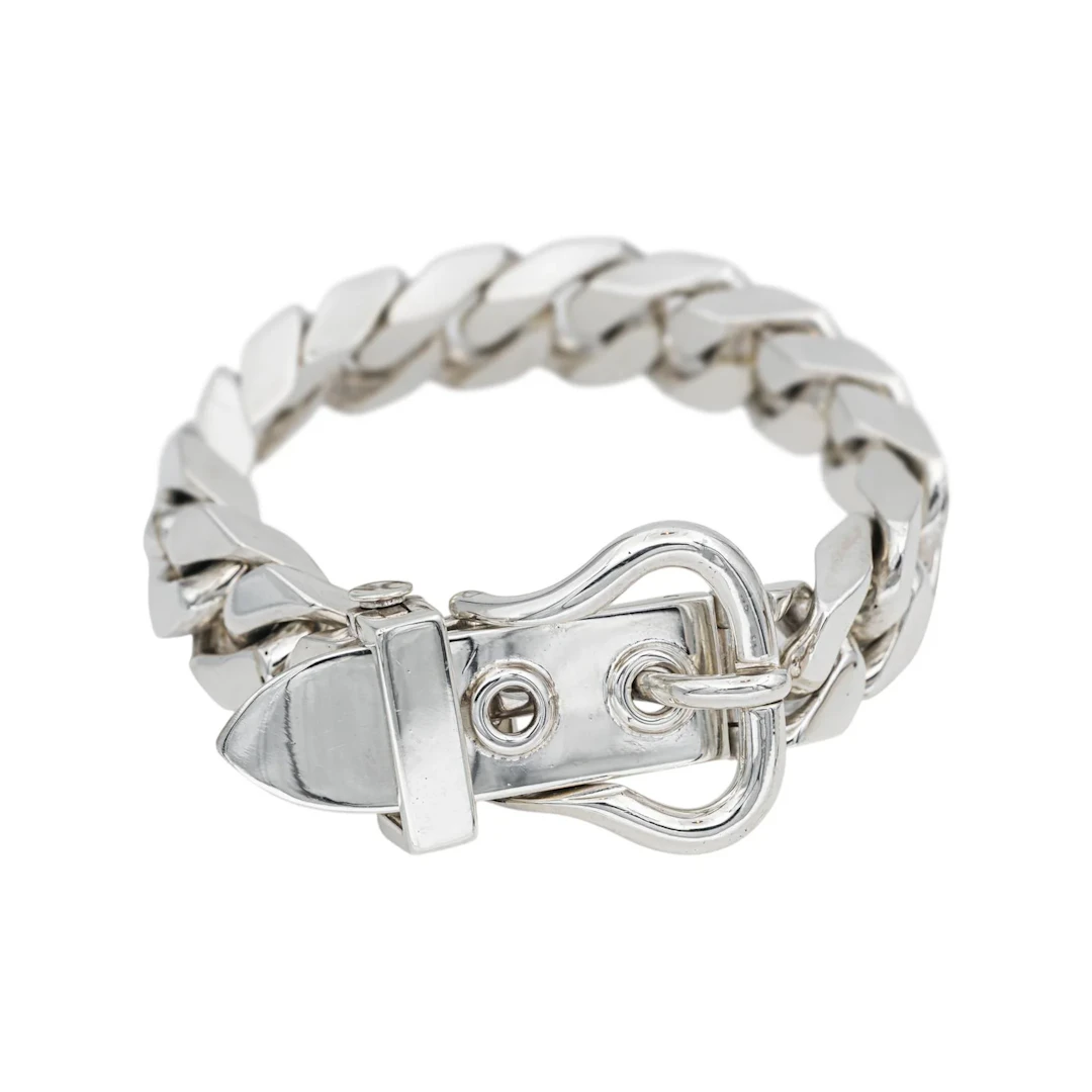 Hermès Bracelet Gaëtan de Percin Silver