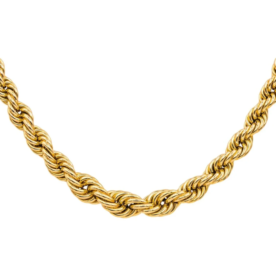 Necklace Link rope Yellow gold