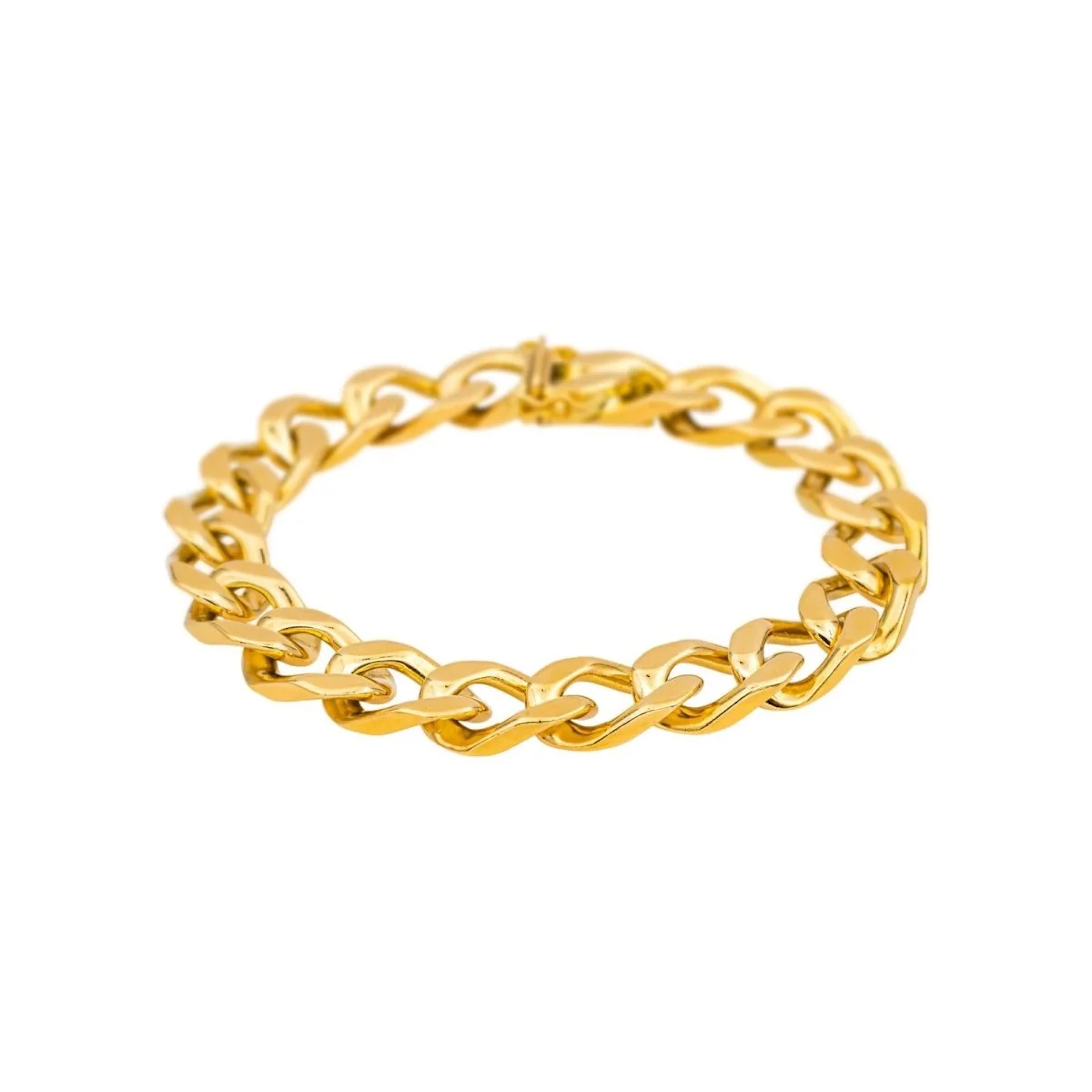 Maille bracelet in yellow gold