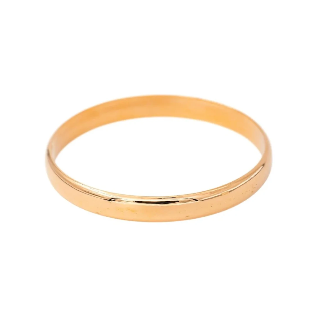 Yellow Gold Bangle Bracelet