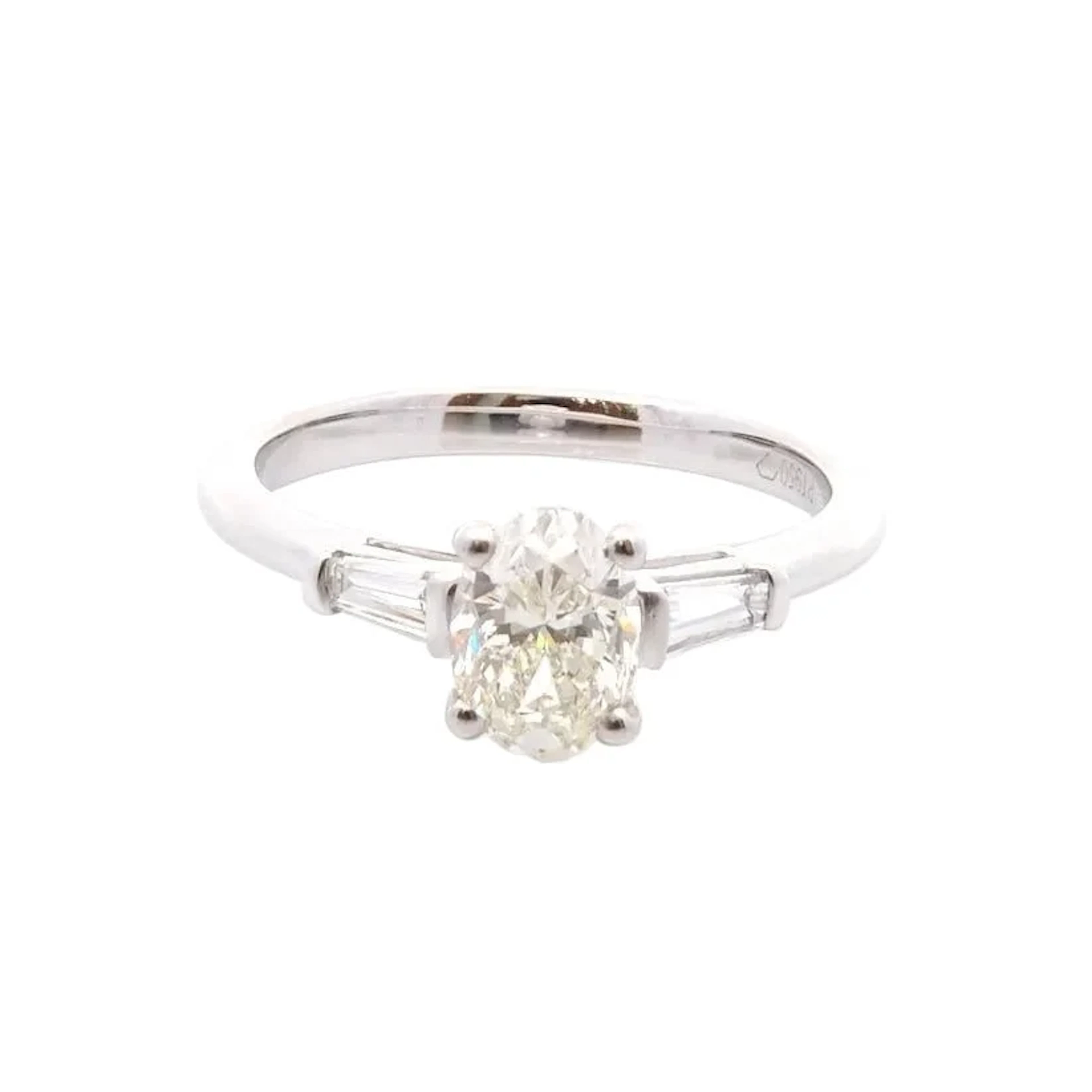 Ring Trilogy in paltinium and diamonds