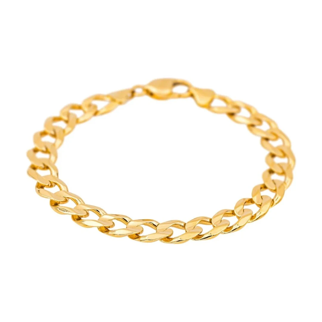 Maille bracelet in yellow gold
