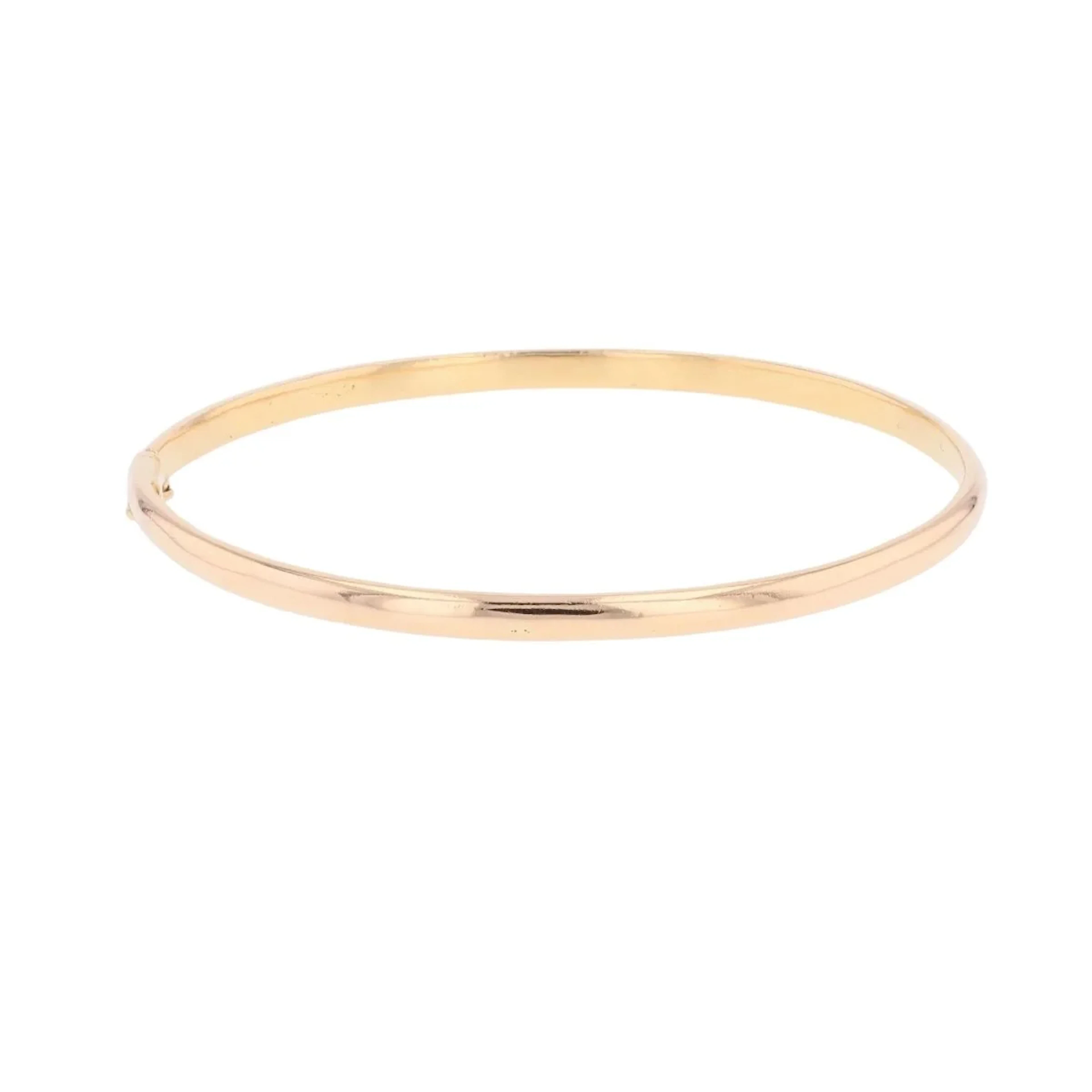 Yellow Gold Bangle Bracelet