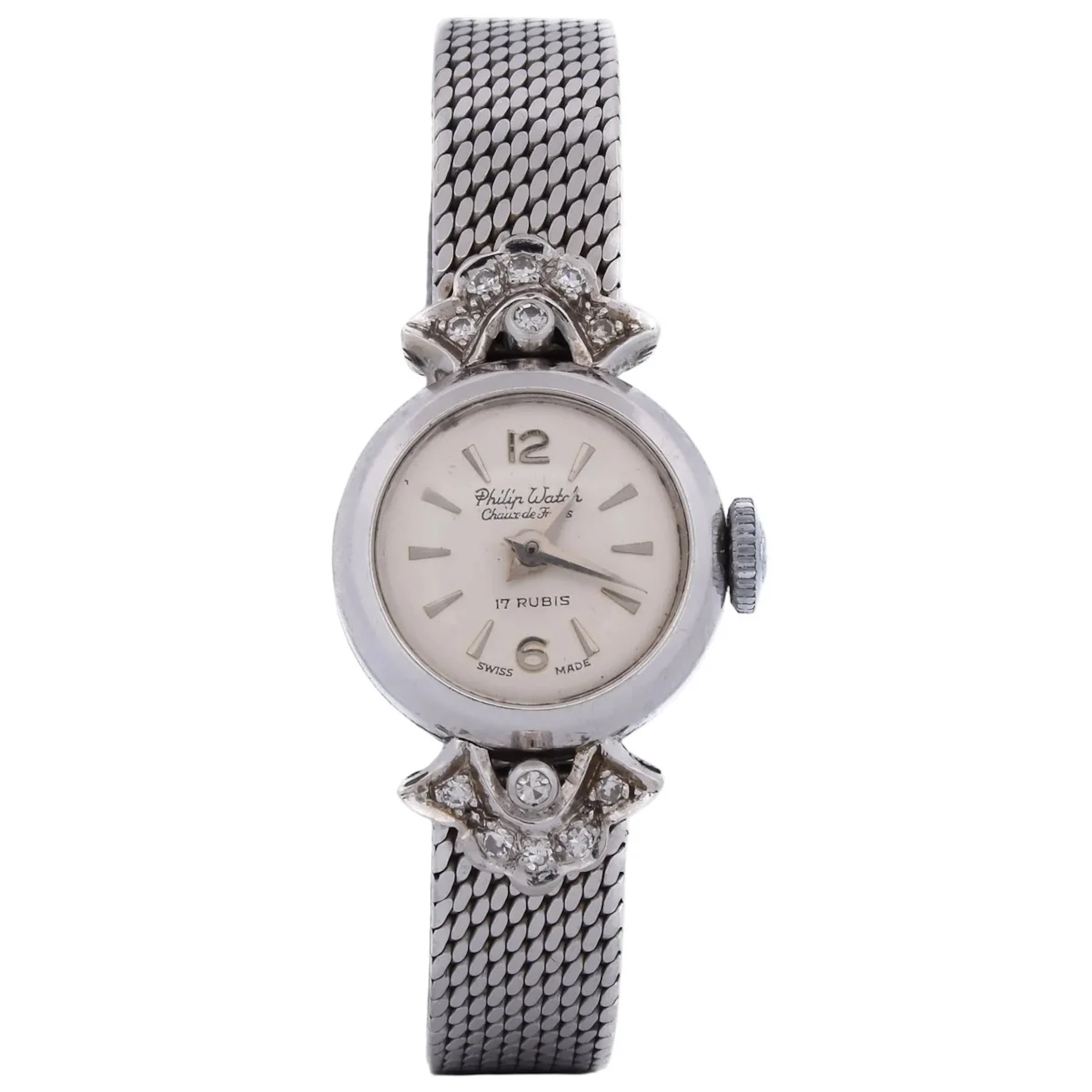 PHILIP Watch in White Gold and Diamonds