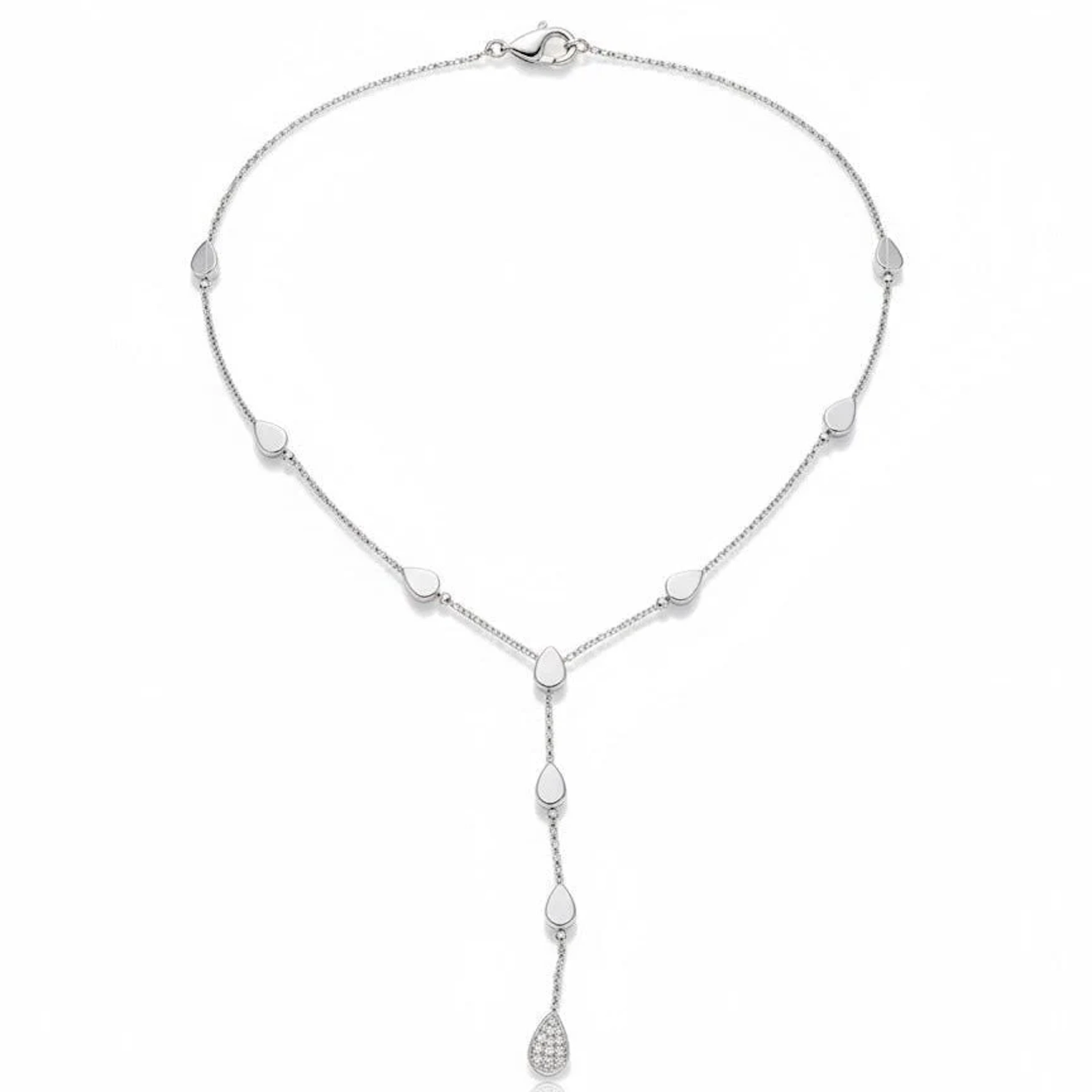 Piaget - "Lucea" Necklace in White Gold and Diamonds