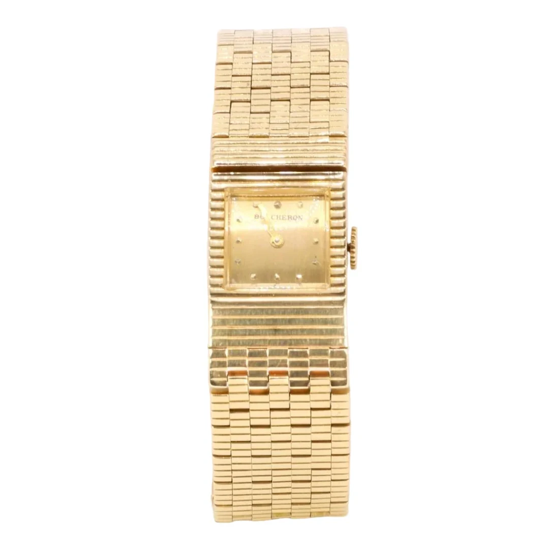 BOUCHERON Vintage Yellow Gold Watch