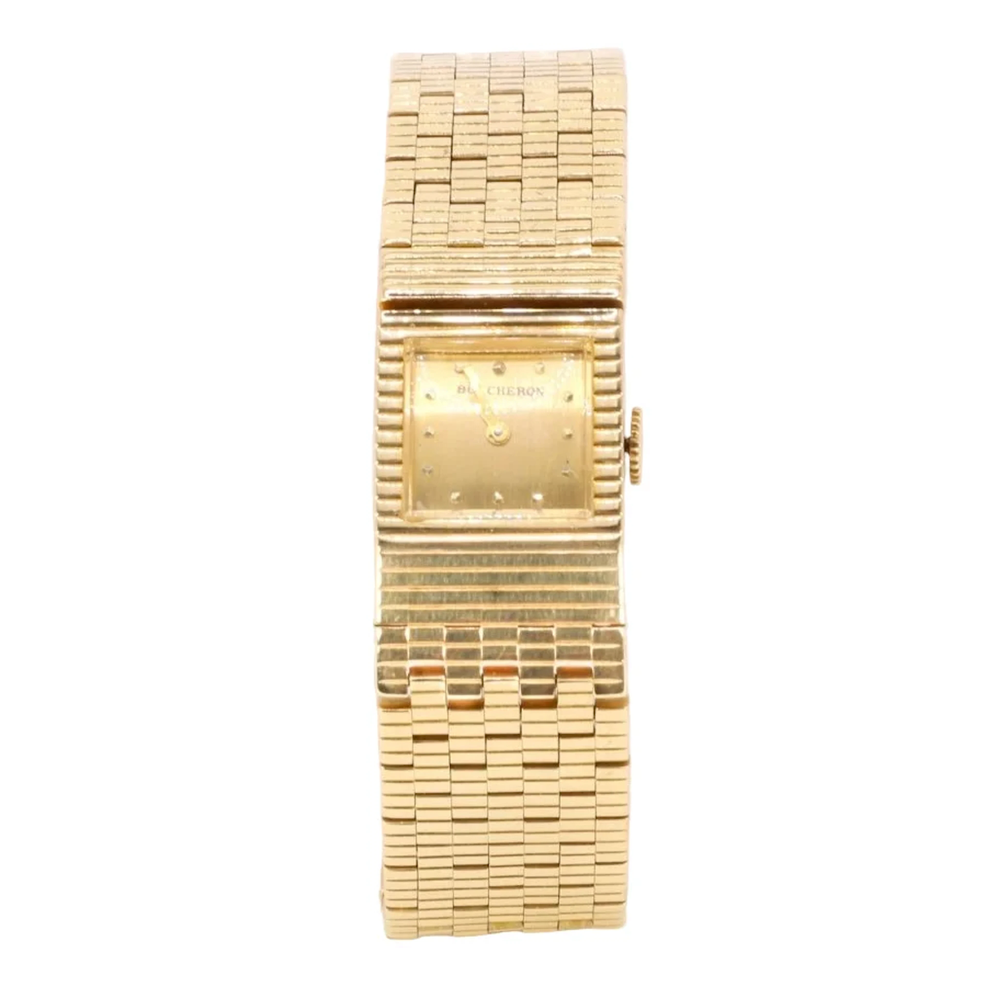 BOUCHERON Vintage Yellow Gold Watch