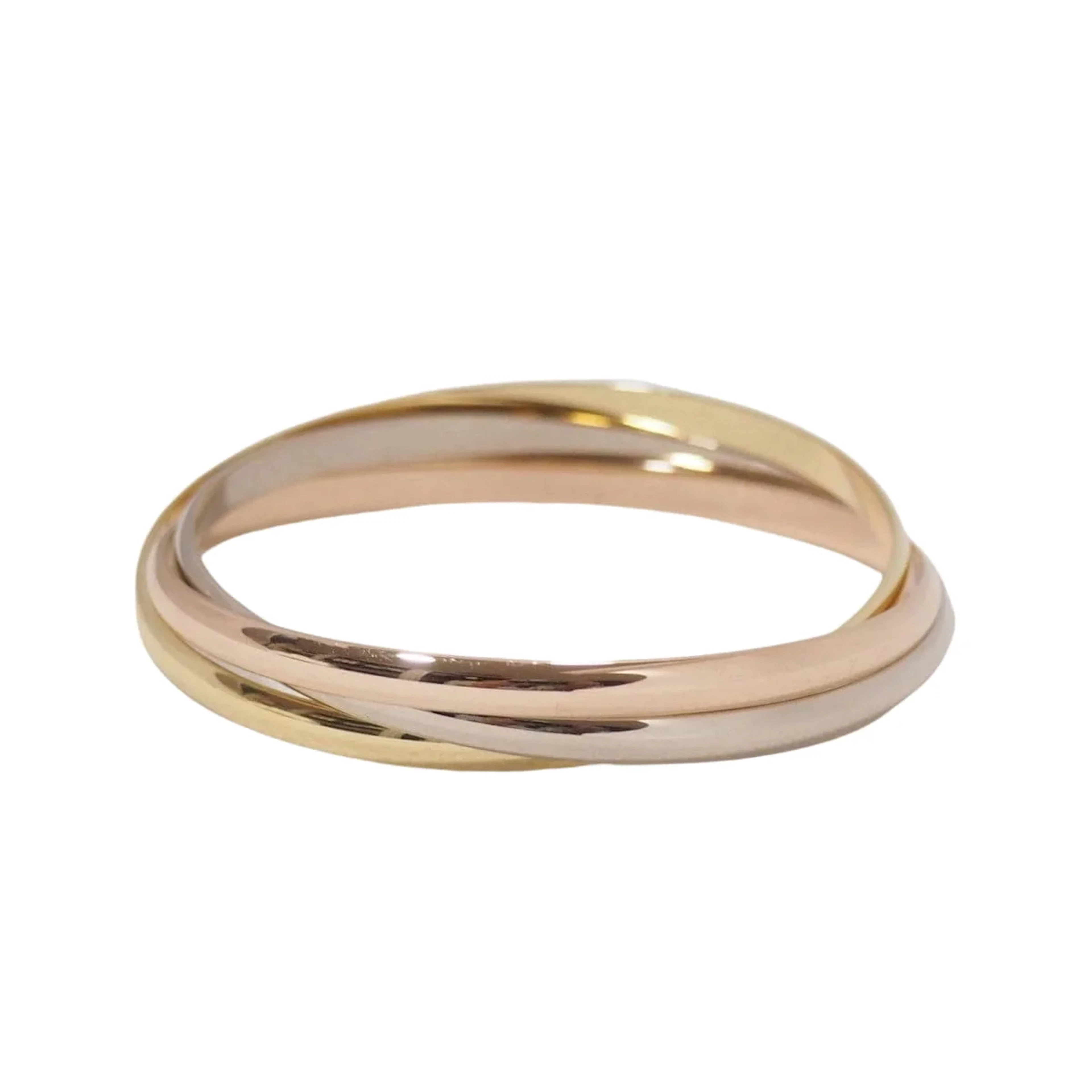 Pre-owned Cartier Trinity bracelet in three-tone gold