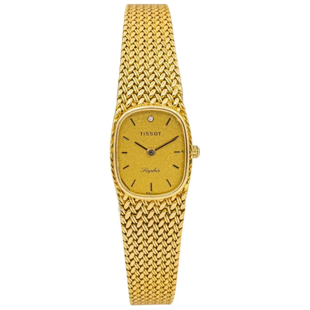 Tissot Watch Yellow gold diamond