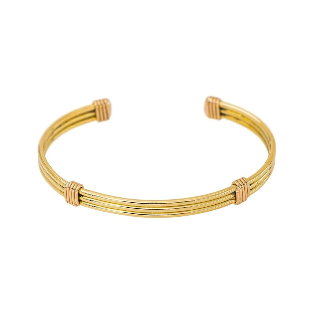 Yellow Gold Bangle Bracelet