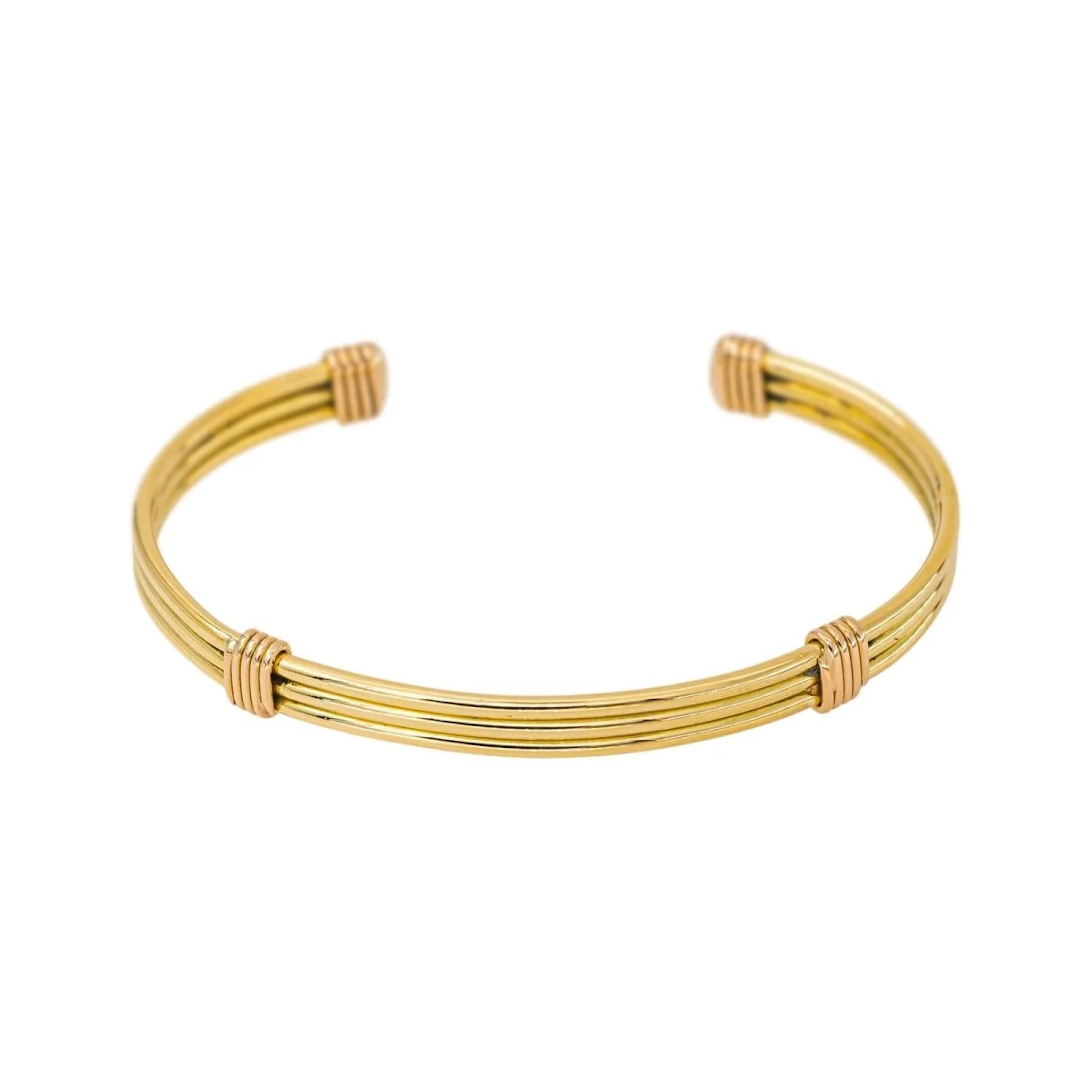 Yellow Gold Bangle Bracelet