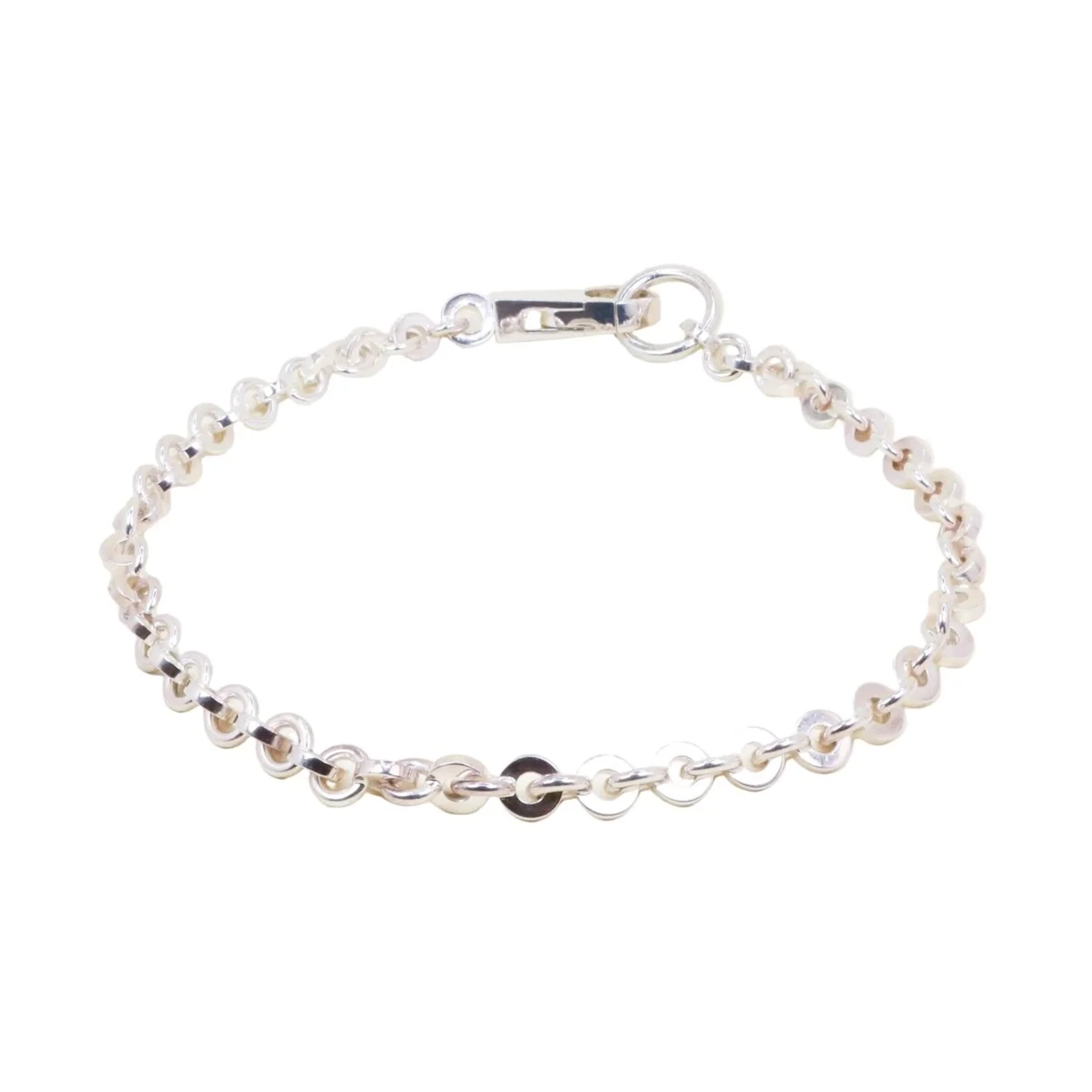 Collier Ras de Cou HERMÈS "Voltige" en argent
