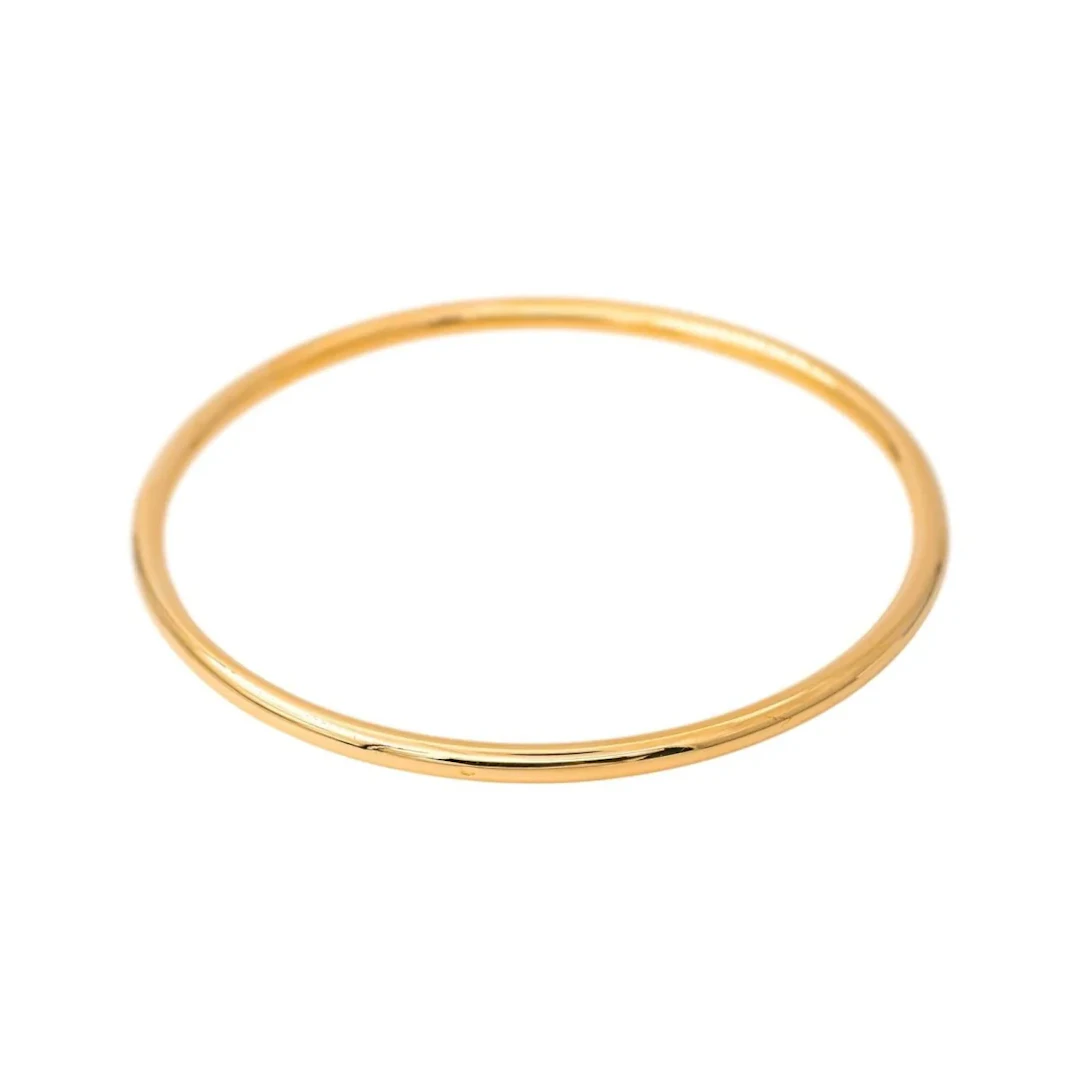 Yellow Gold Bangle Bracelet