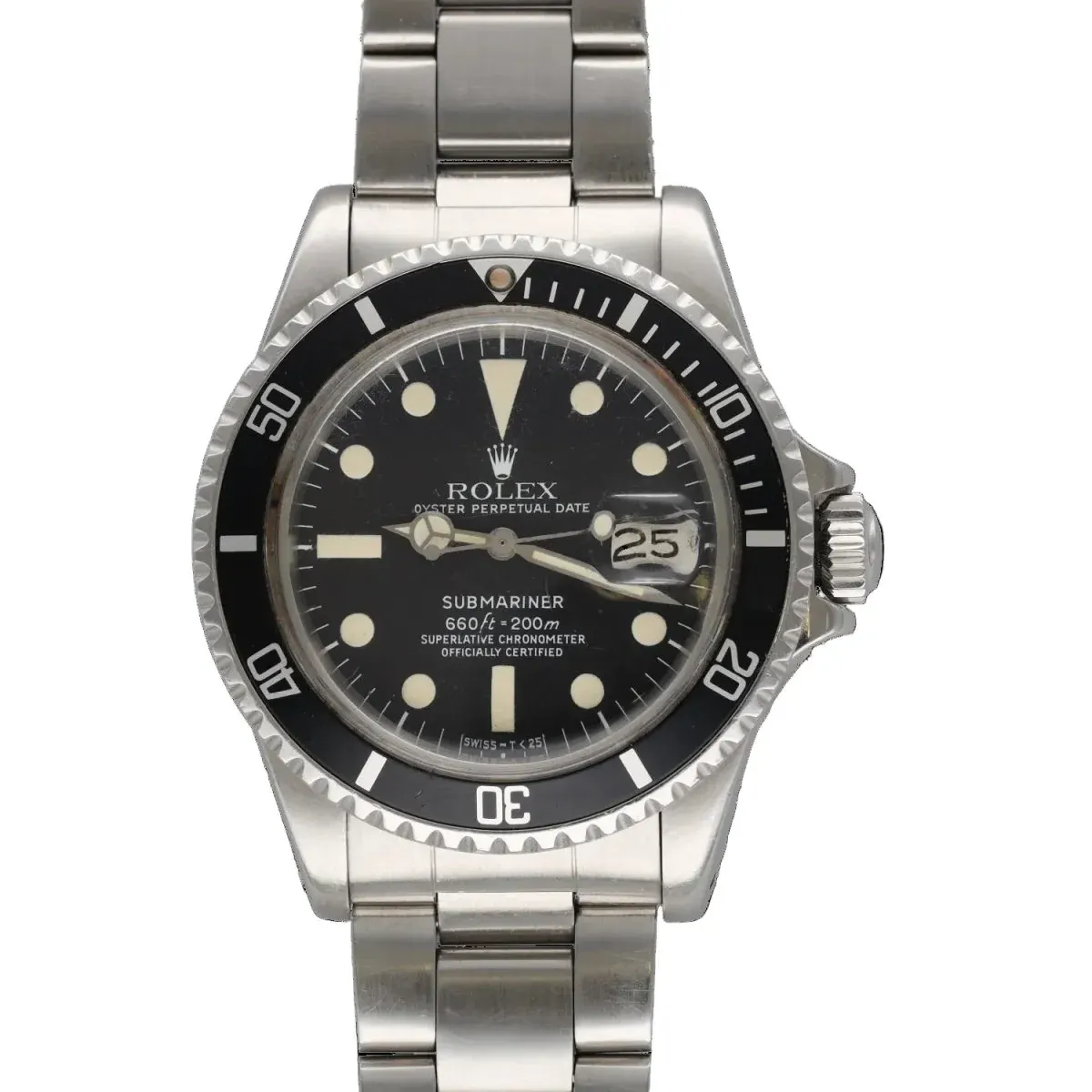 Montre ROLEX "Submariner" en acier