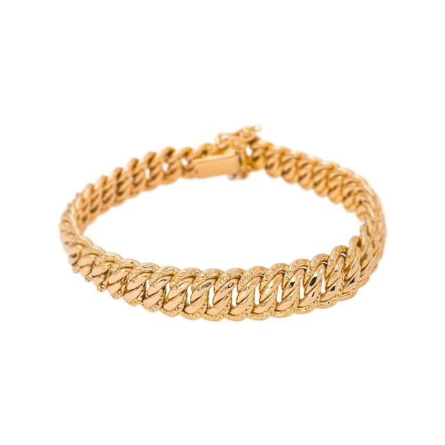 Bracelet Maille en or rose
