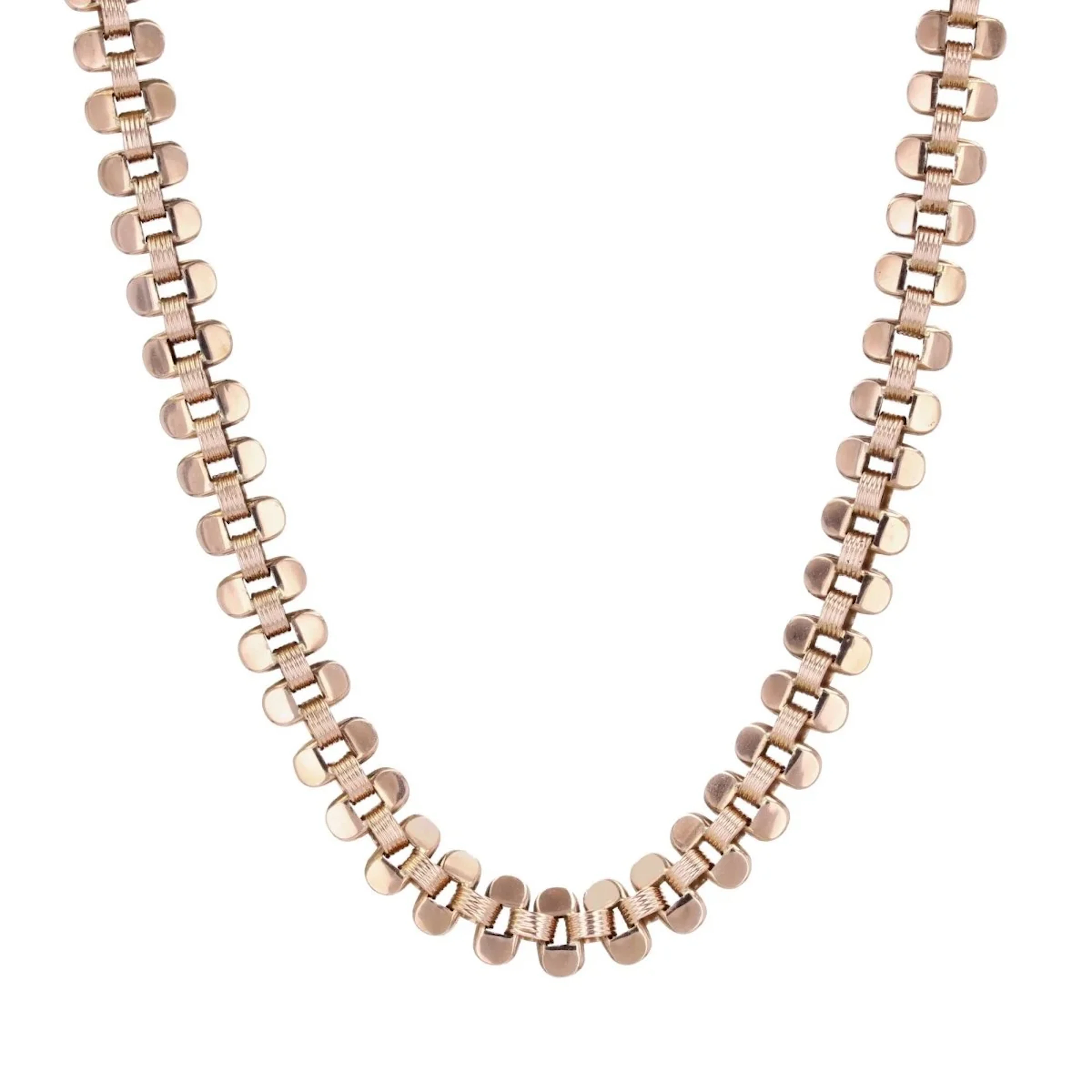 Rose Gold Choker Necklace