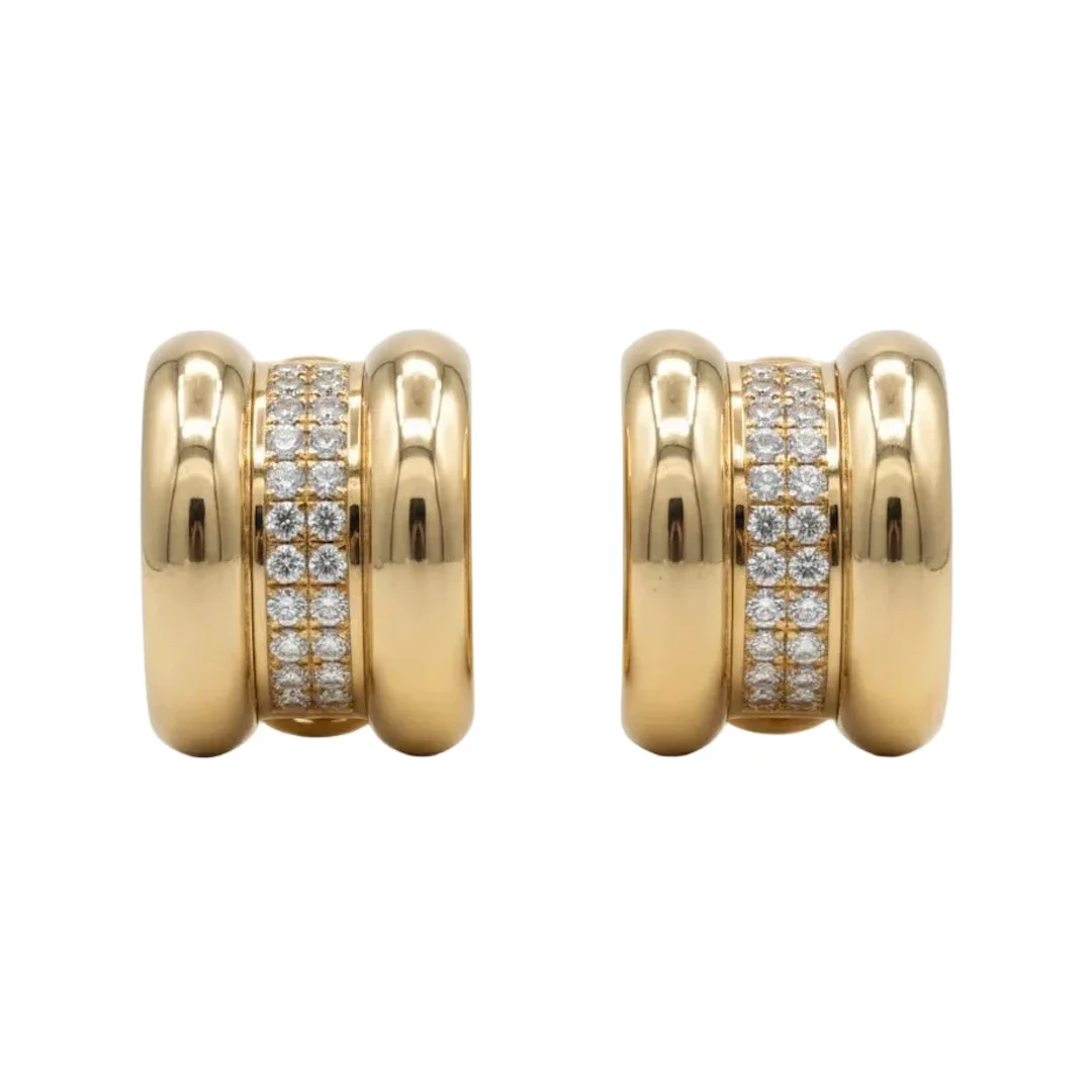 Chopard - Earrings - La Strada - Yellow gold and diamonds