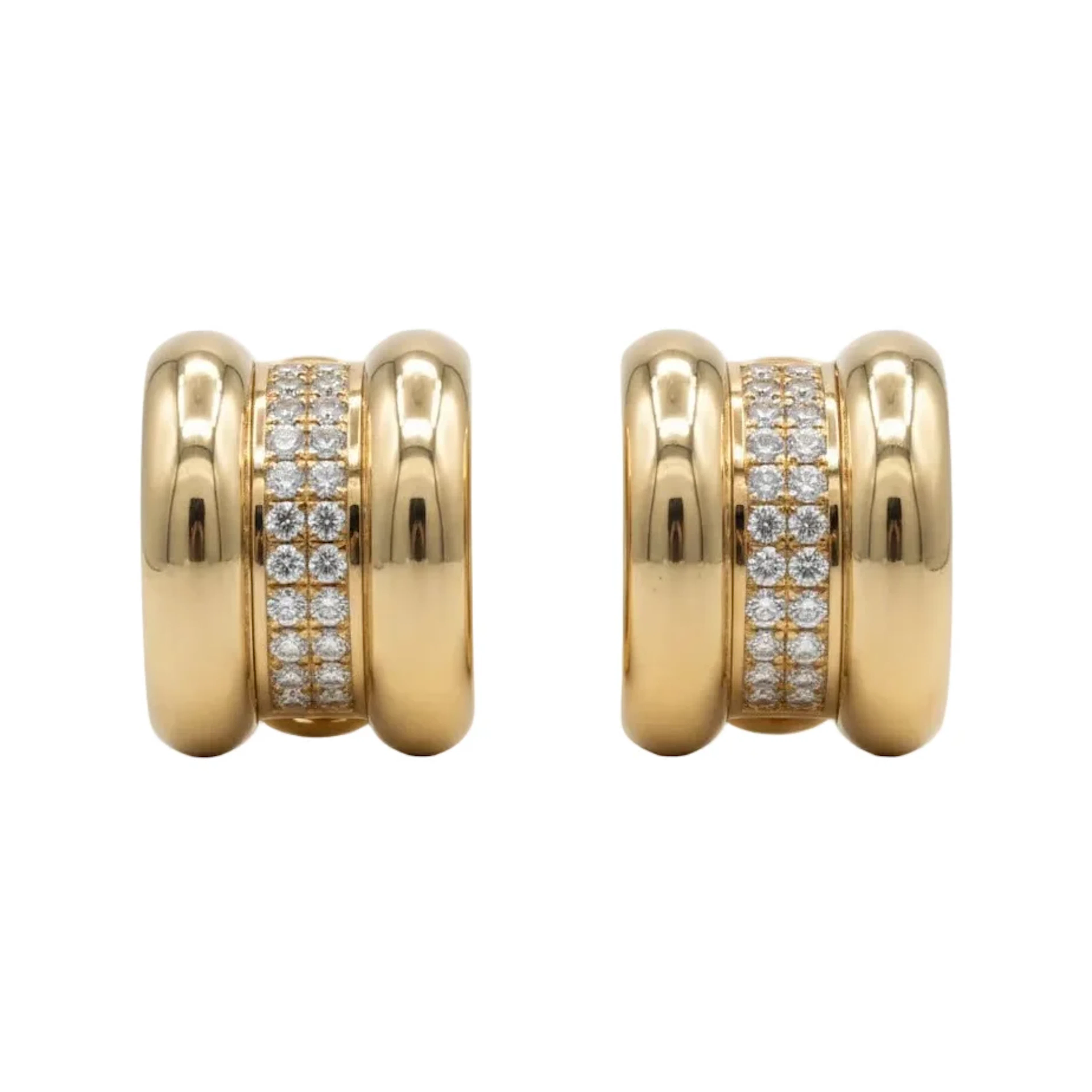Chopard - Earrings - La Strada - Yellow gold and diamonds