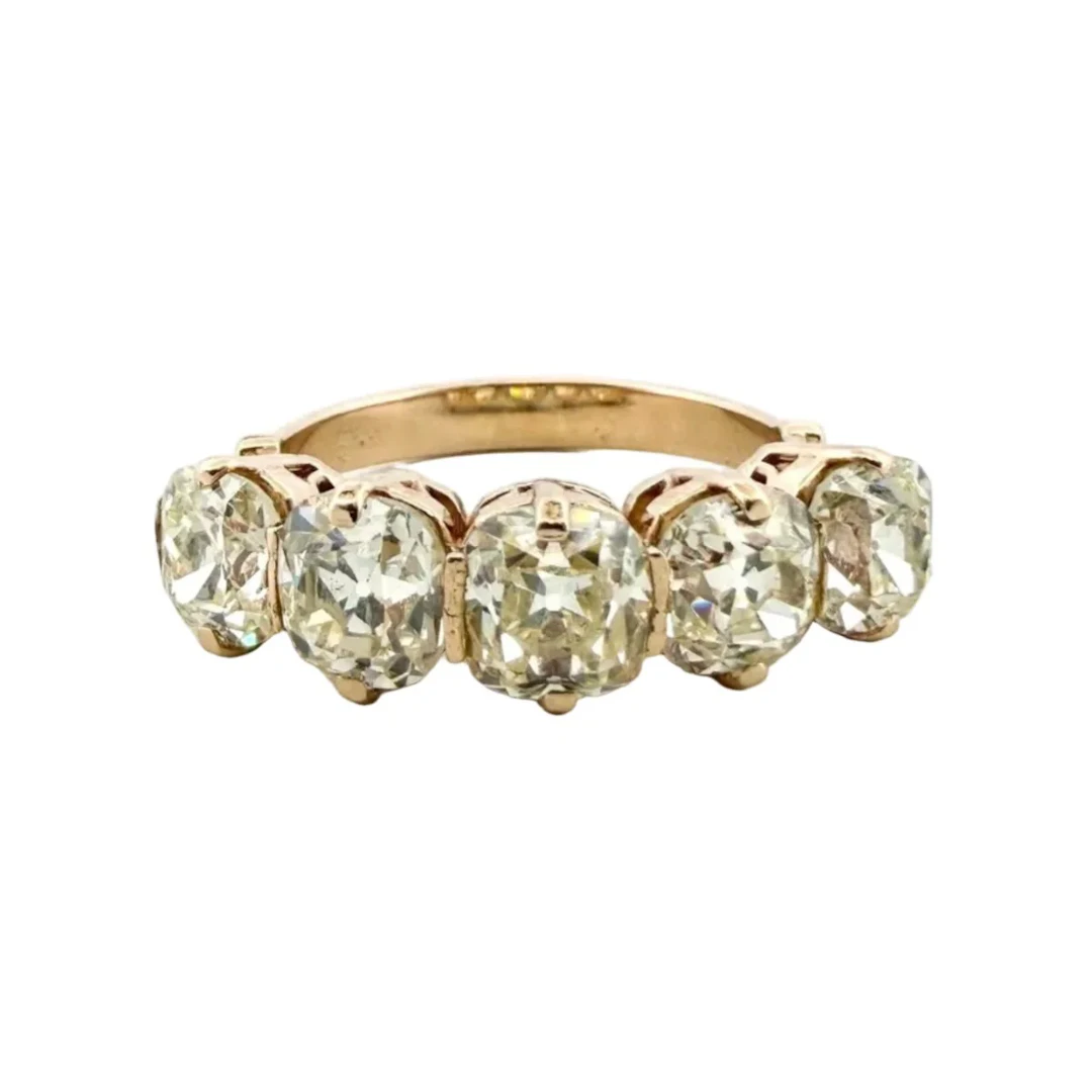 Bague Alliance en or blanc et diamants