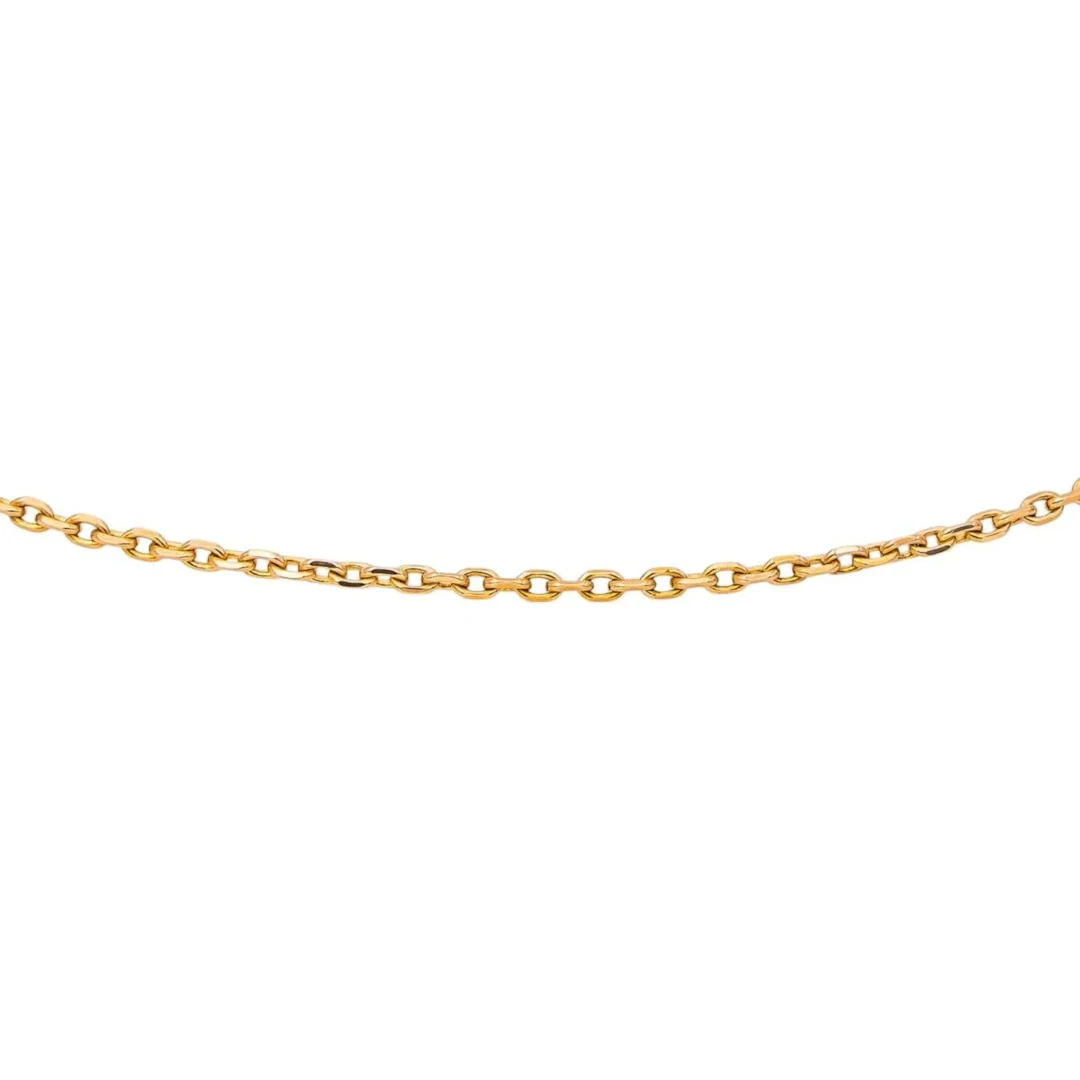 Rose gold Cable chain Necklace