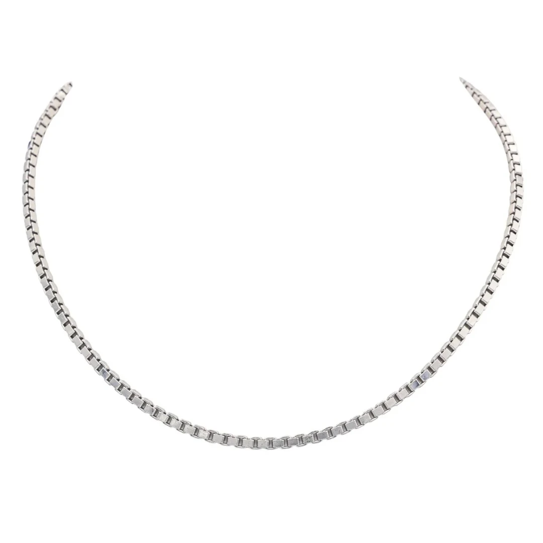 Necklace CHOPARD chain in white gold