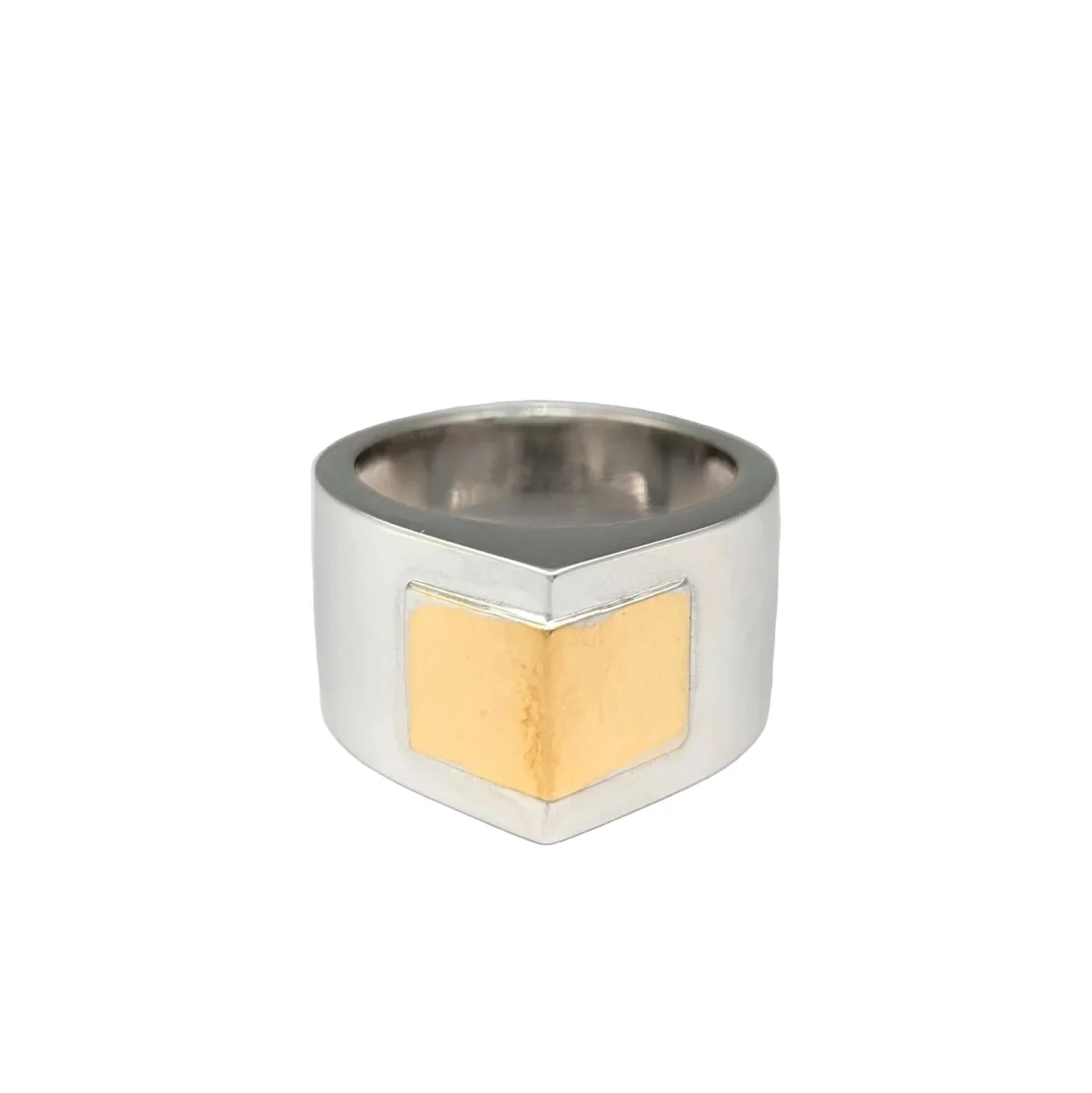 Dinh Van Two-Tone Gold Ring
