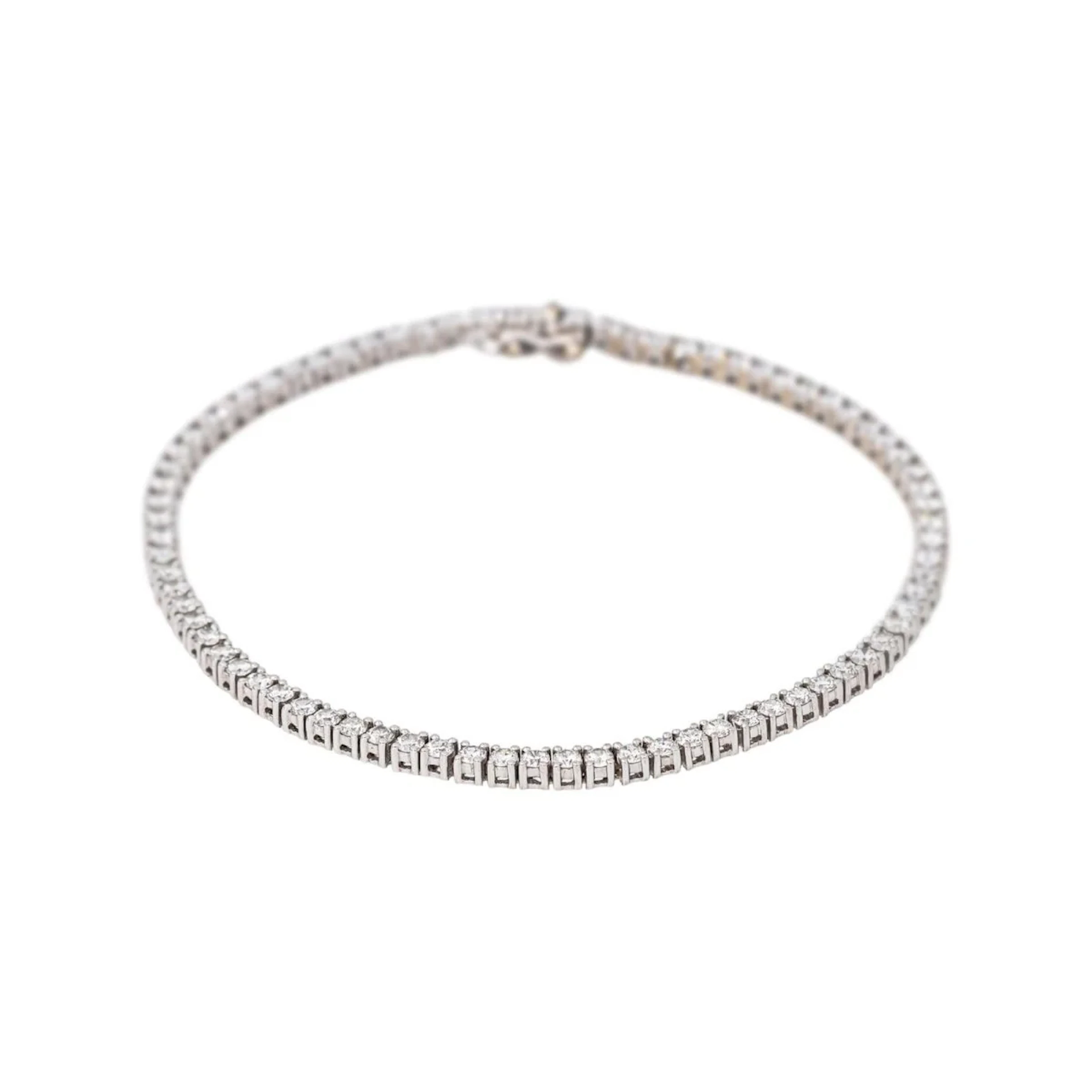 White Gold Diamond Tennis Bracelet